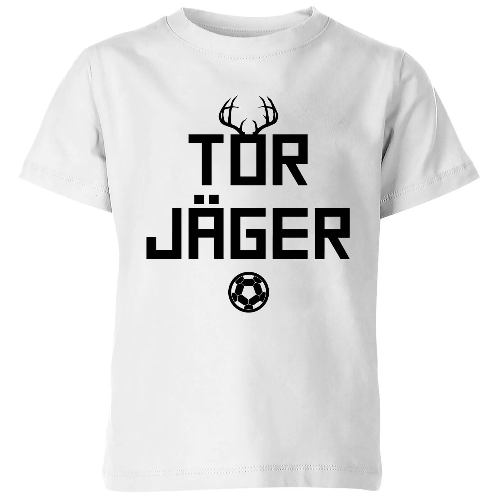 TOR JAGER Kids' T-Shirt - White - 3-4 Years - White