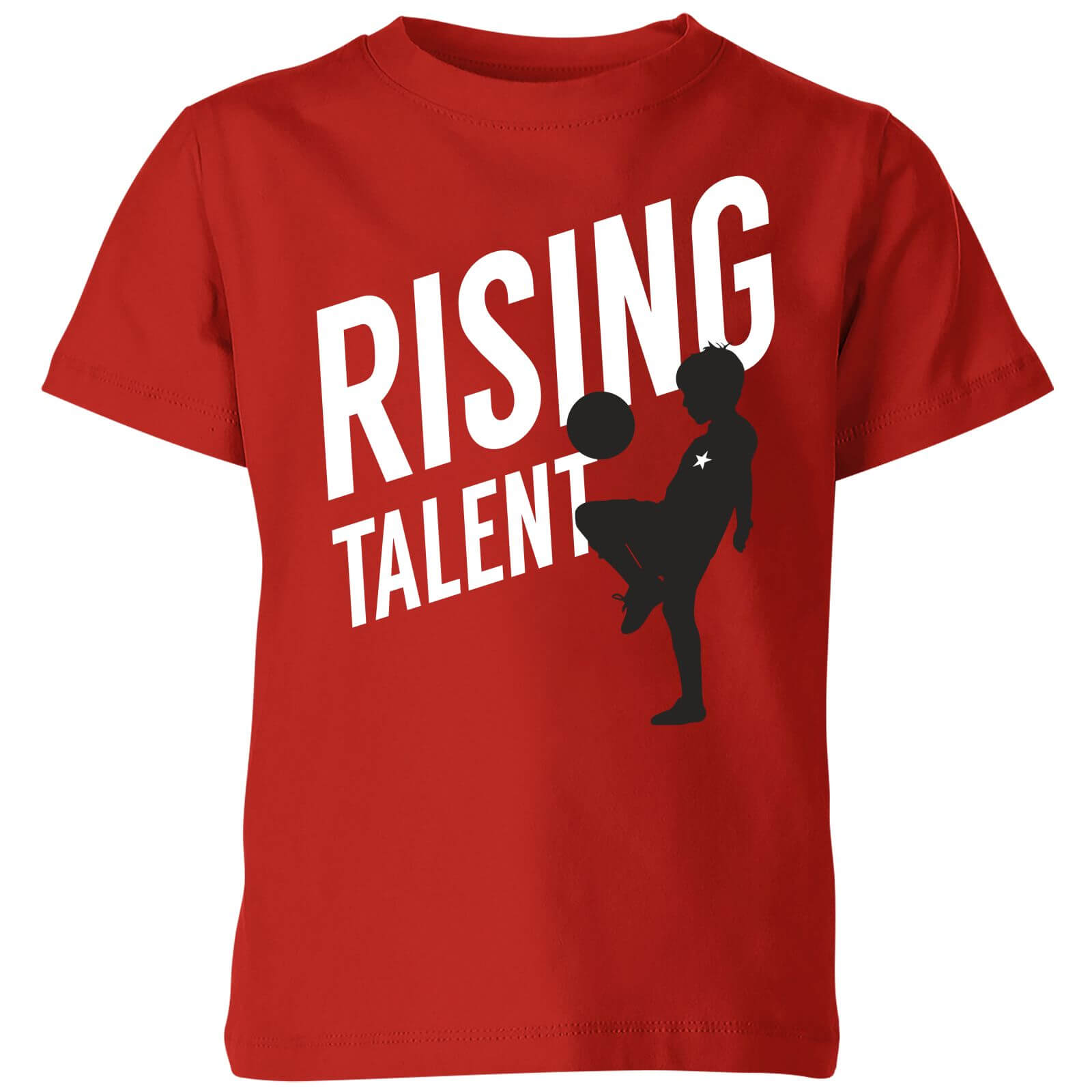 Rising Talent Kids' T-Shirt - Red - 3-4 Years - Red