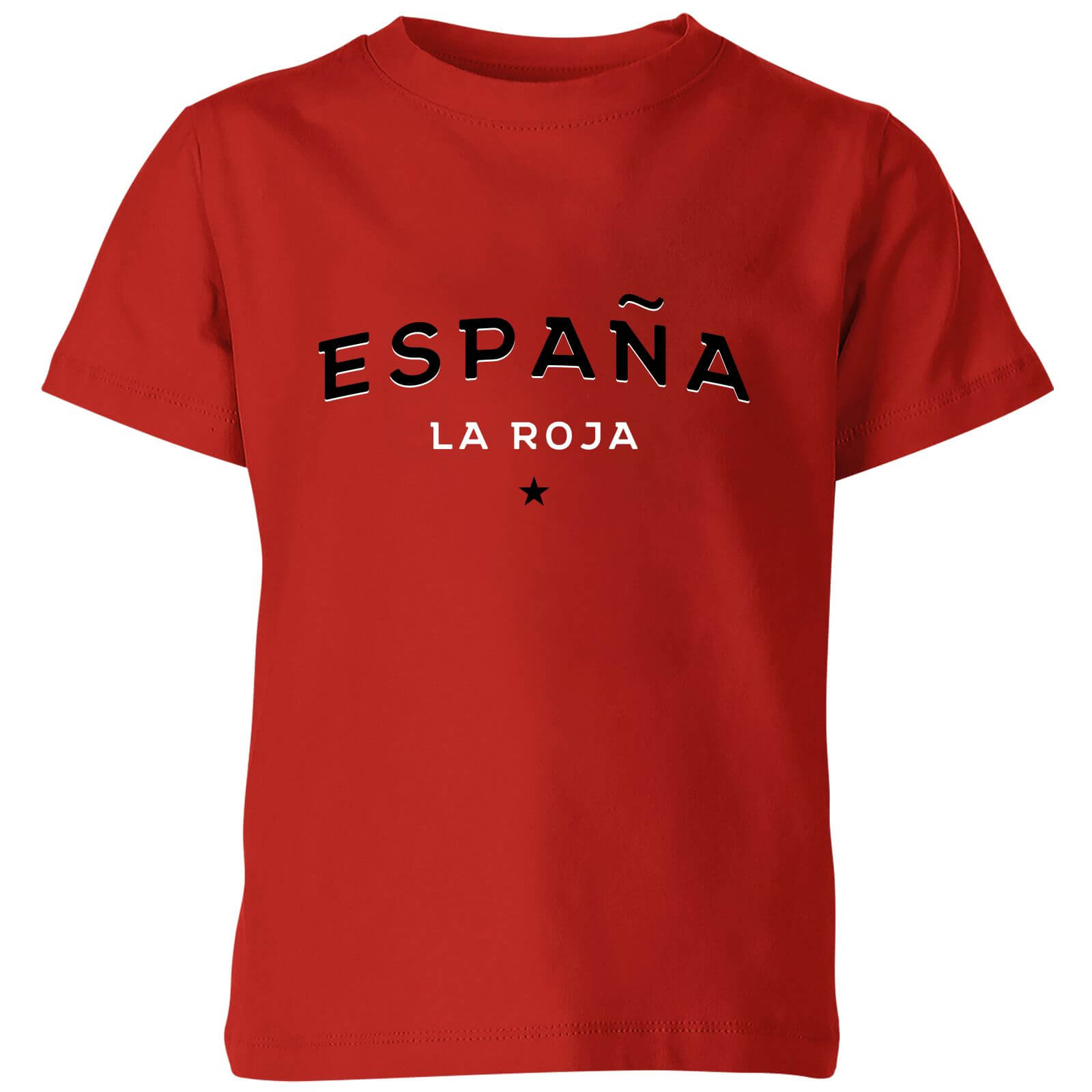 Espana La Roja Kids' T-Shirt - Red - 3-4 Years - Red
