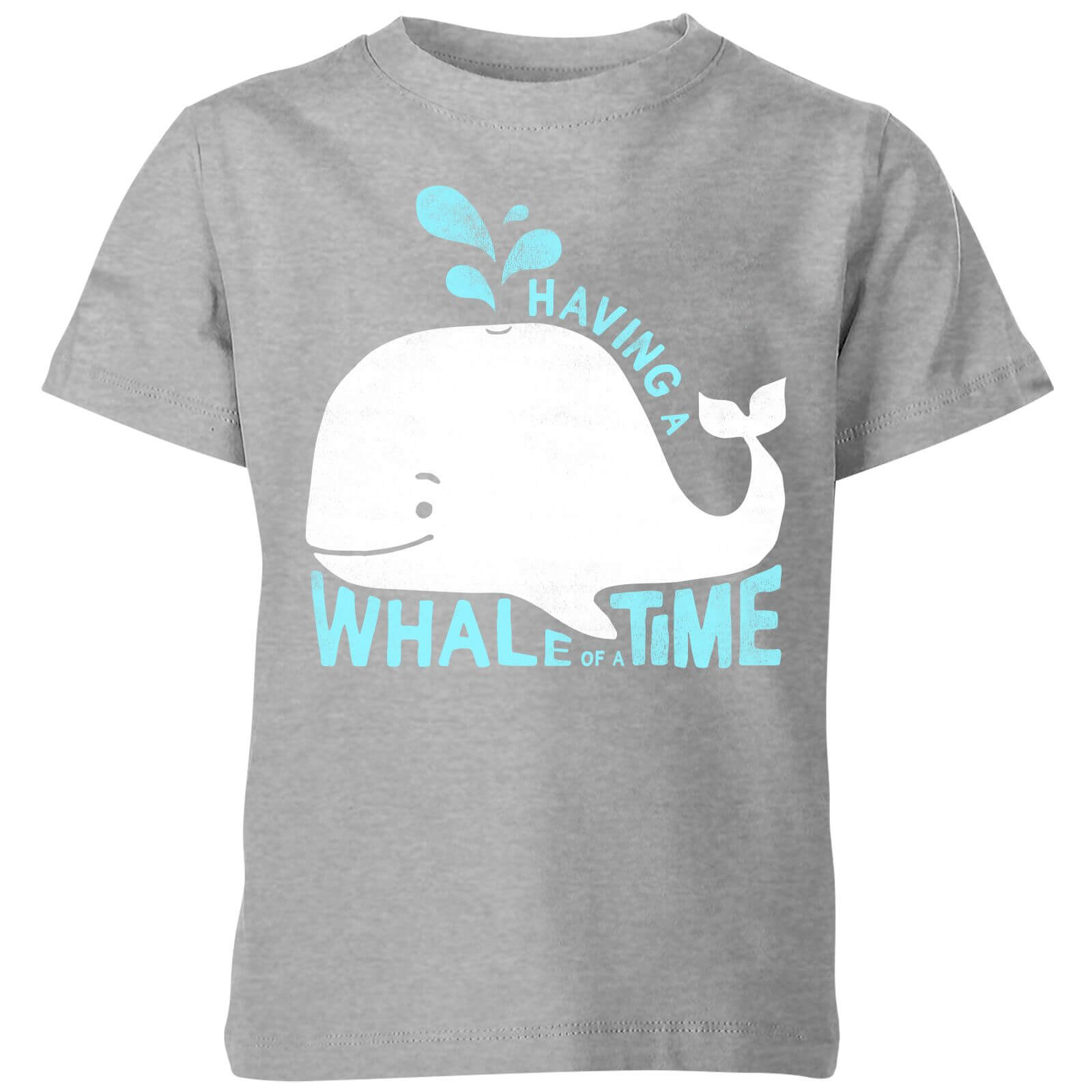 My Little Rascal Having A Whale Of A Time Kids' T-Shirt - Grey - 3-4 Years - Grey