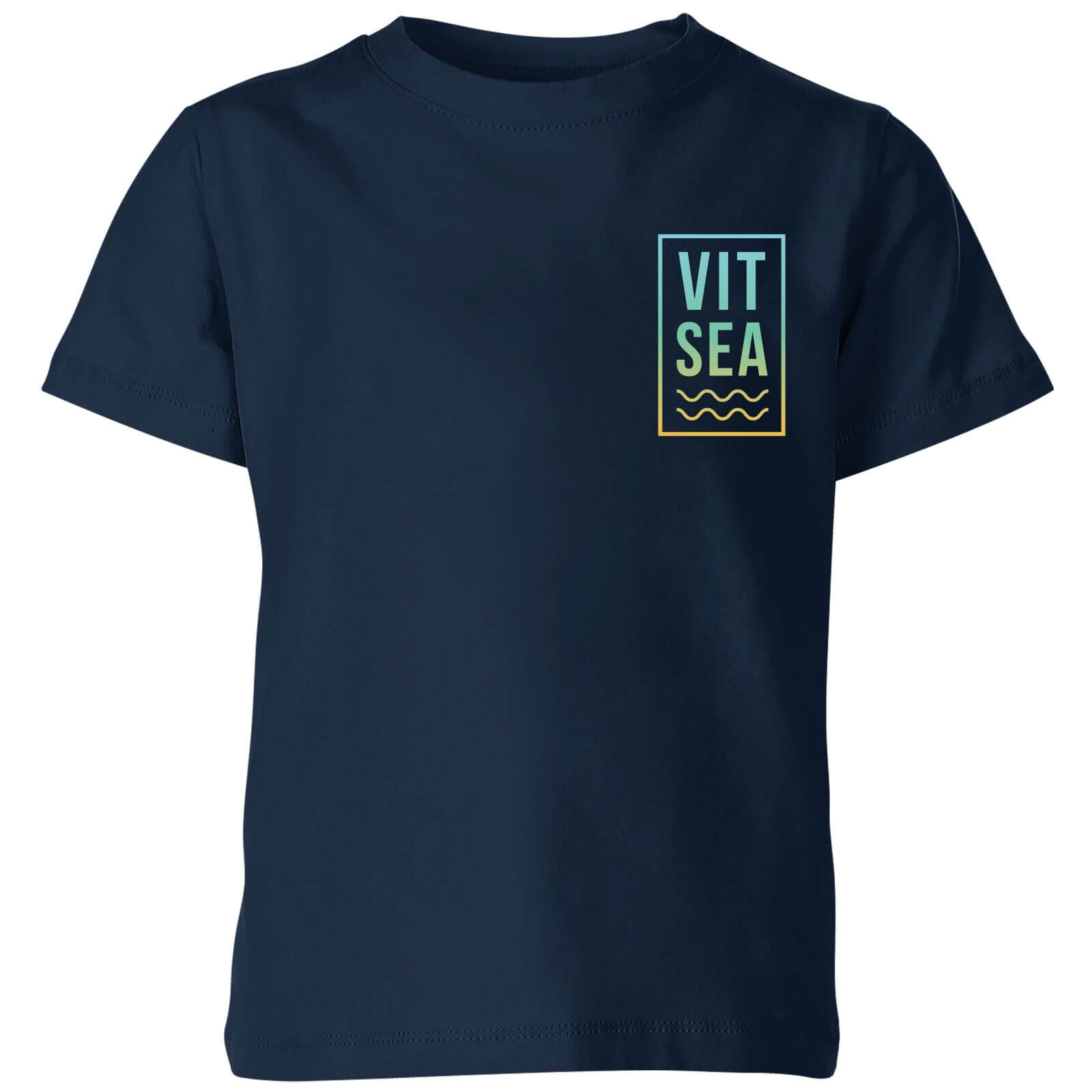 My Little Rascal Vitamin Sea Kids' T-Shirt - Navy - 3-4 Years - Navy