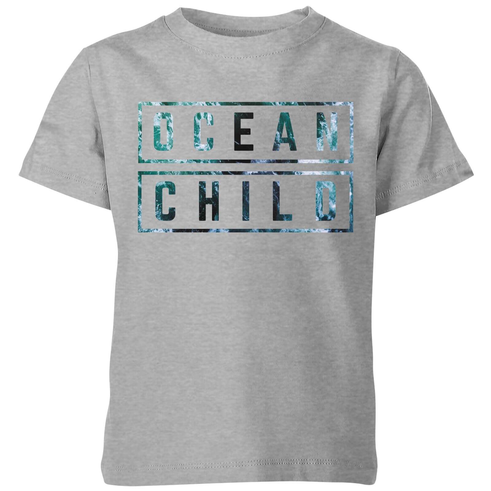 My Little Rascal Ocean Child Kids' T-Shirt - Grey - 3-4 Years - Grey