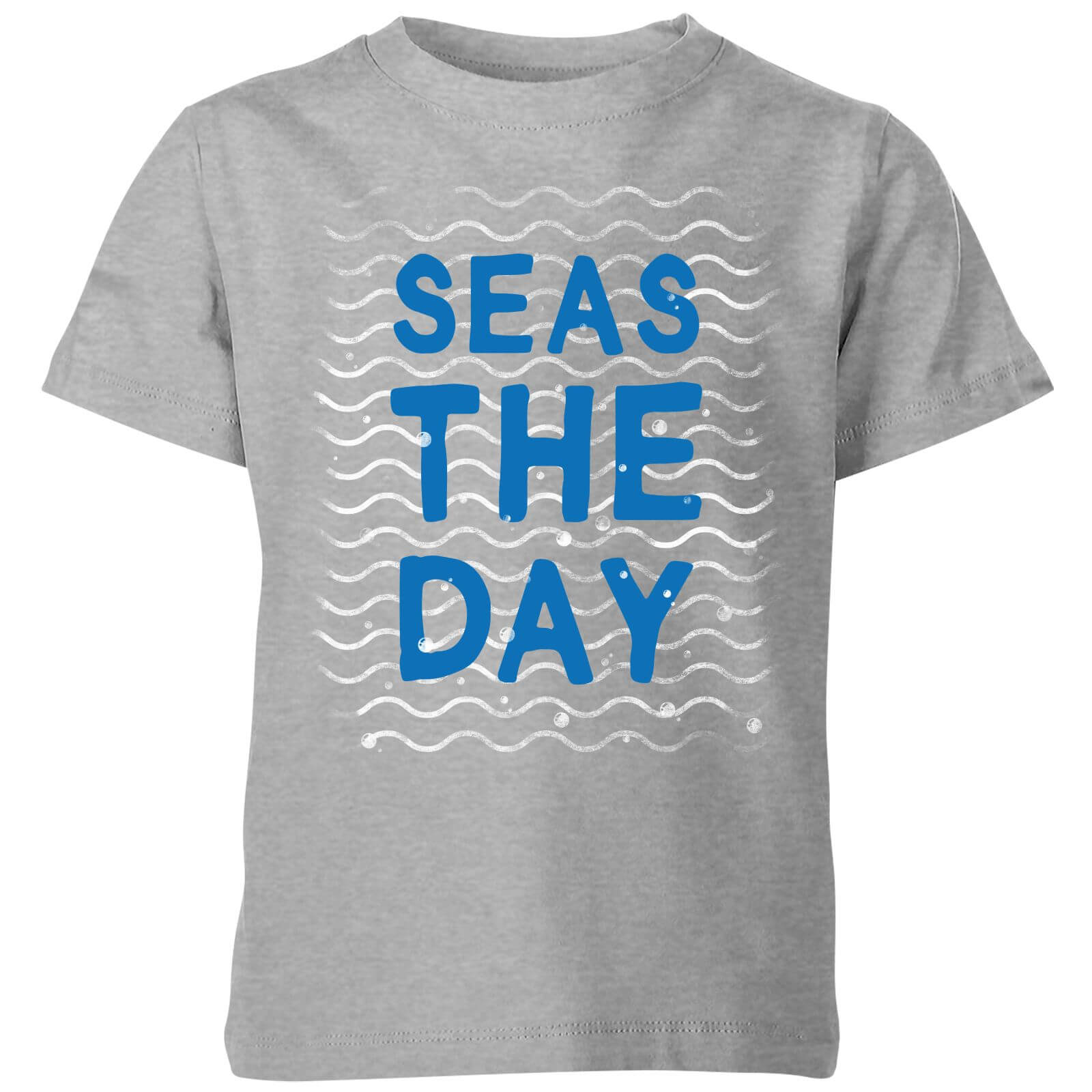 My Little Rascal Seas The Day Kids' T-Shirt - Grey - 3-4 Years - Grey