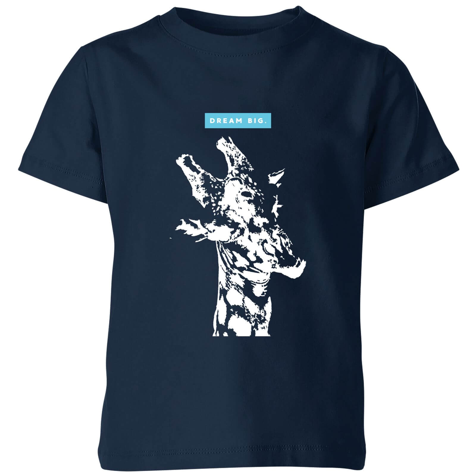 My Little Rascal Dream Big. Kids' T-Shirt - Navy - 3-4 Years - Navy