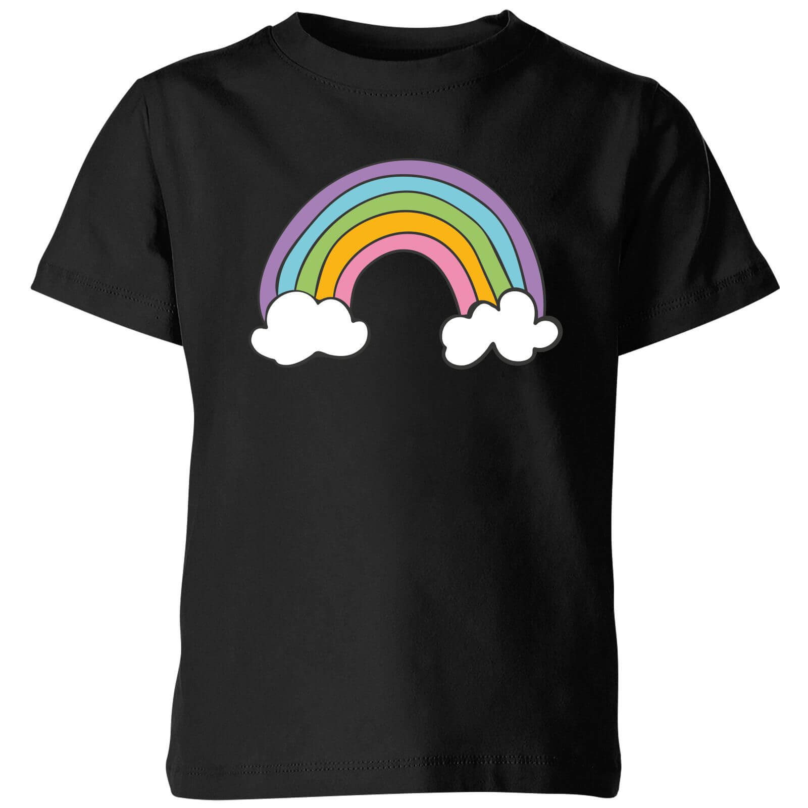 My Little Rascal Rainbow Kids' T-Shirt - Black - 3-4 Years - Black