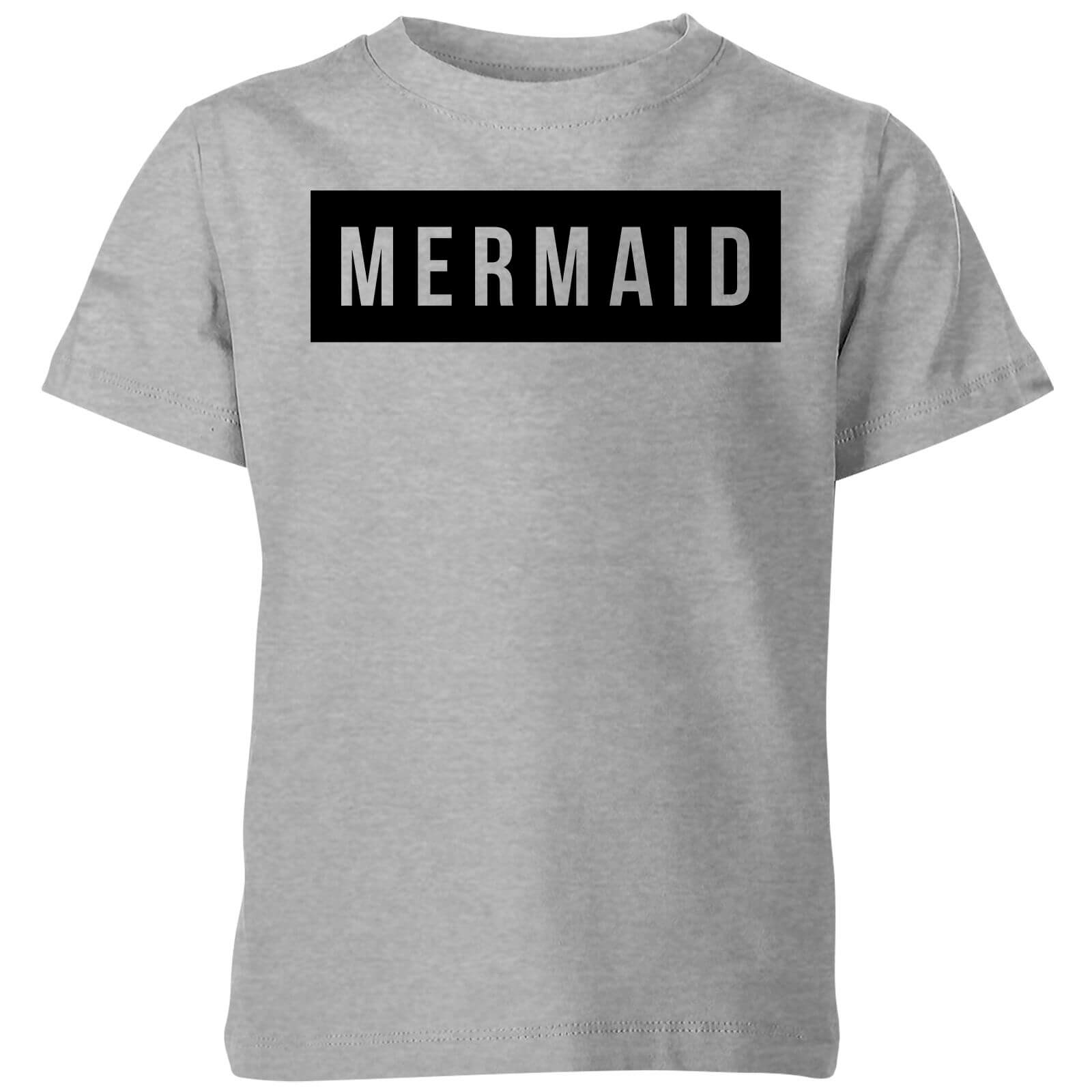 My Little Rascal Mermaid Kids' T-Shirt - Grey - 3-4 Years - Grey