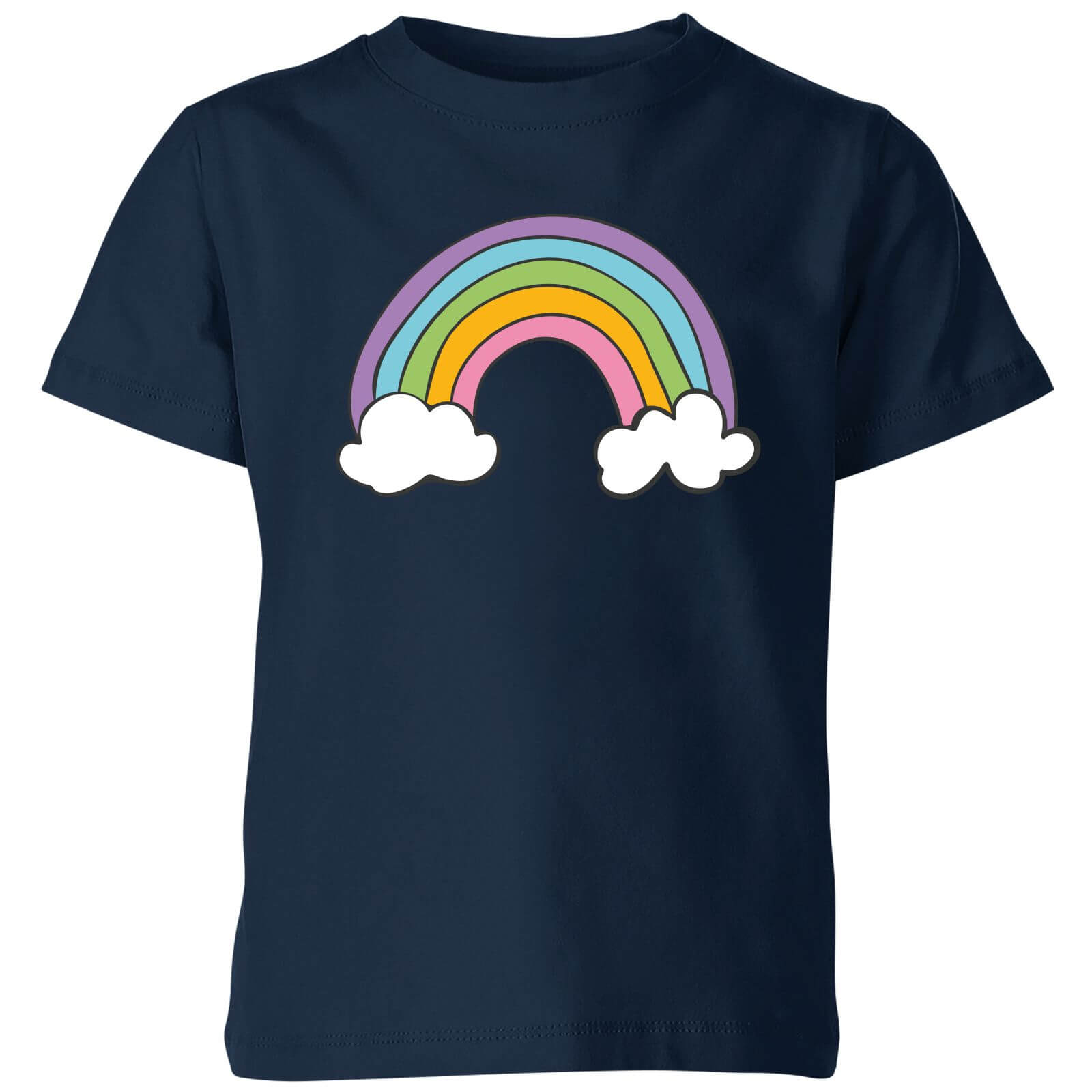 My Little Rascal Rainbow Kids' T-Shirt - Navy - 3-4 Years - Navy