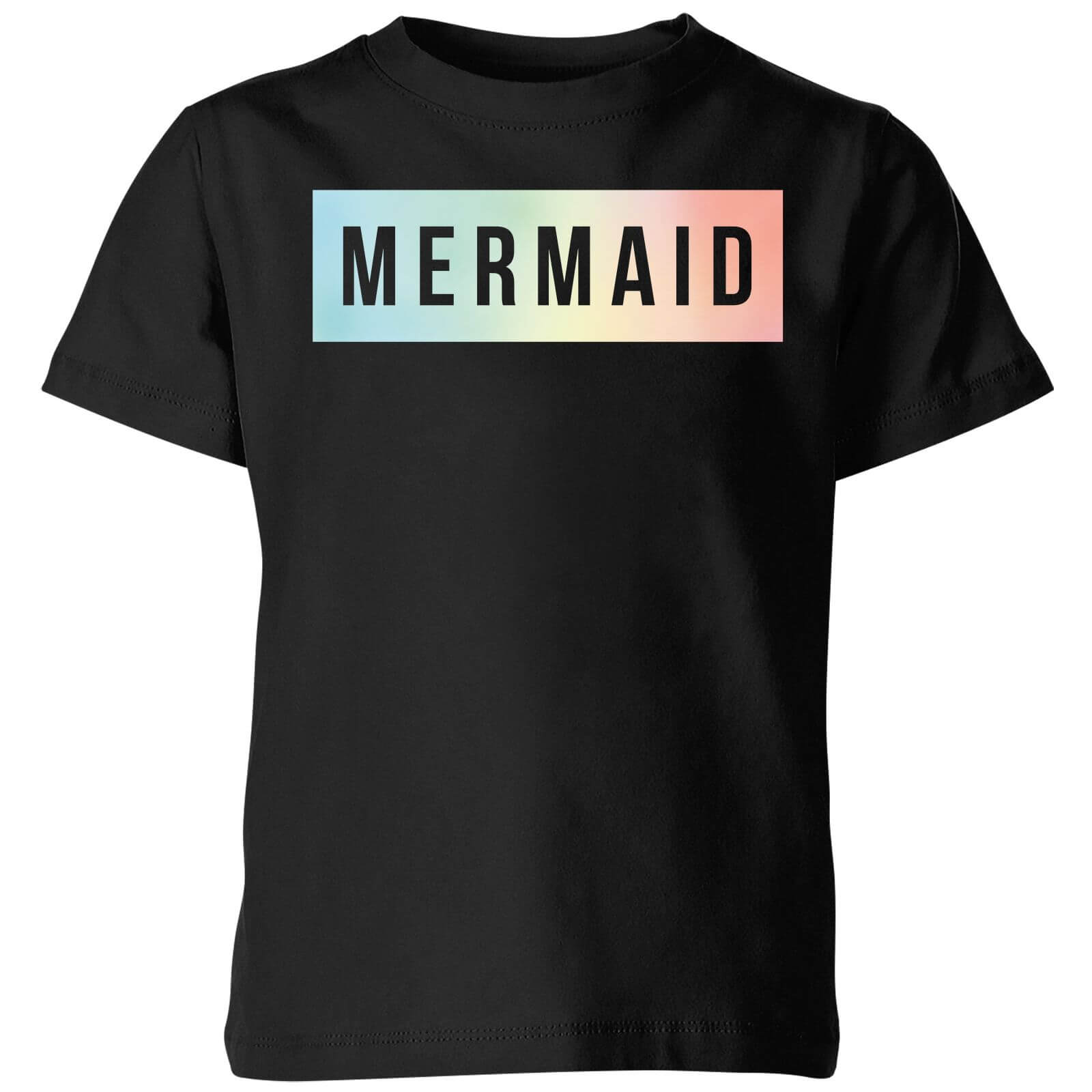 My Little Rascal Mermaid Kids' T-Shirt - Black - 3-4 Years - Black