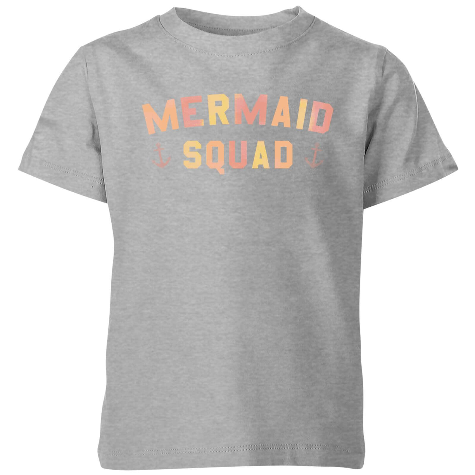 My Little Rascal Mermaid Squad Kids' T-Shirt - Grey - 3-4 Years - Grey