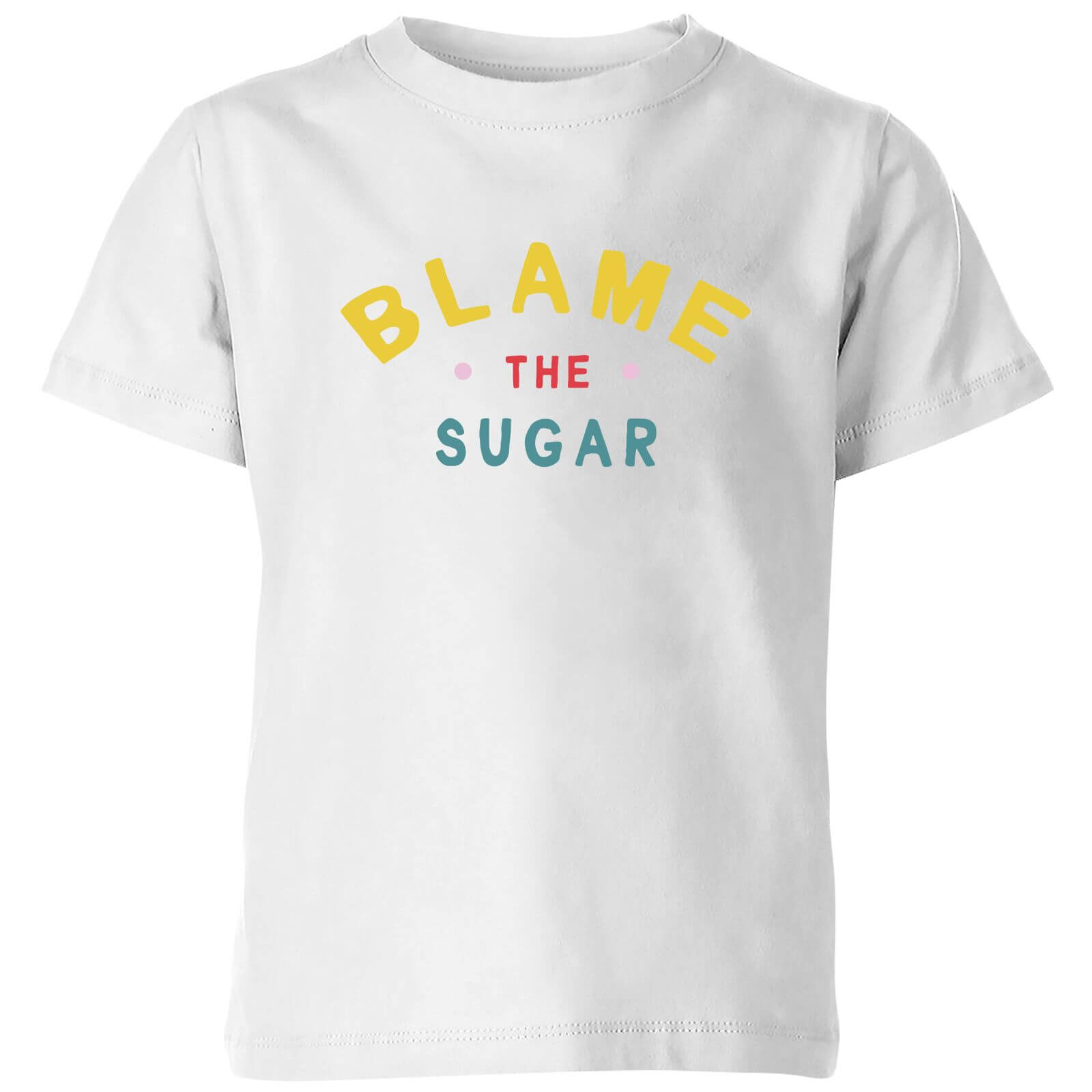 My Little Rascal Blame The Sugar Kids' T-Shirt - White - 3-4 Years - White