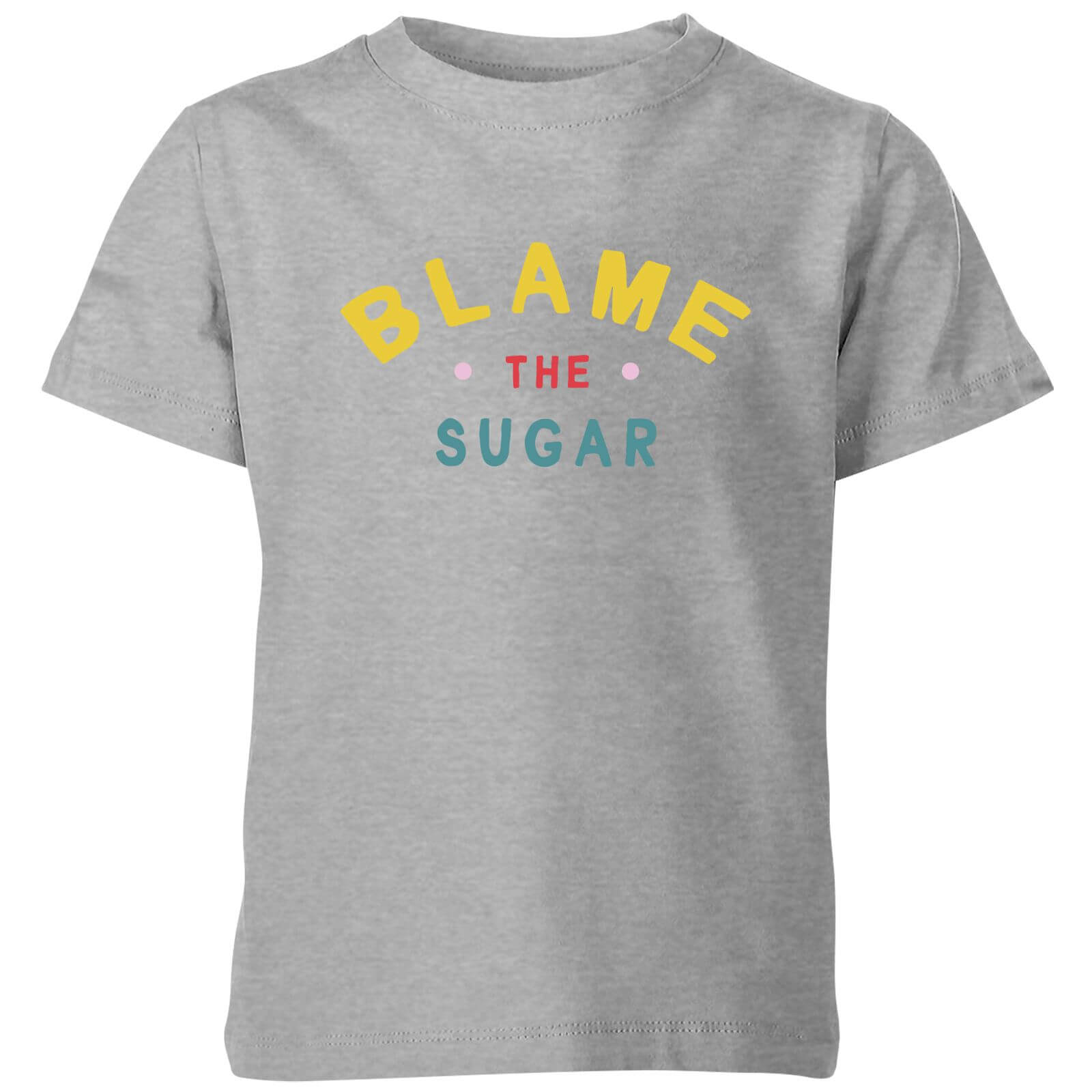 My Little Rascal Blame The Sugar Kids' T-Shirt - Grey - 3-4 Years - Grey