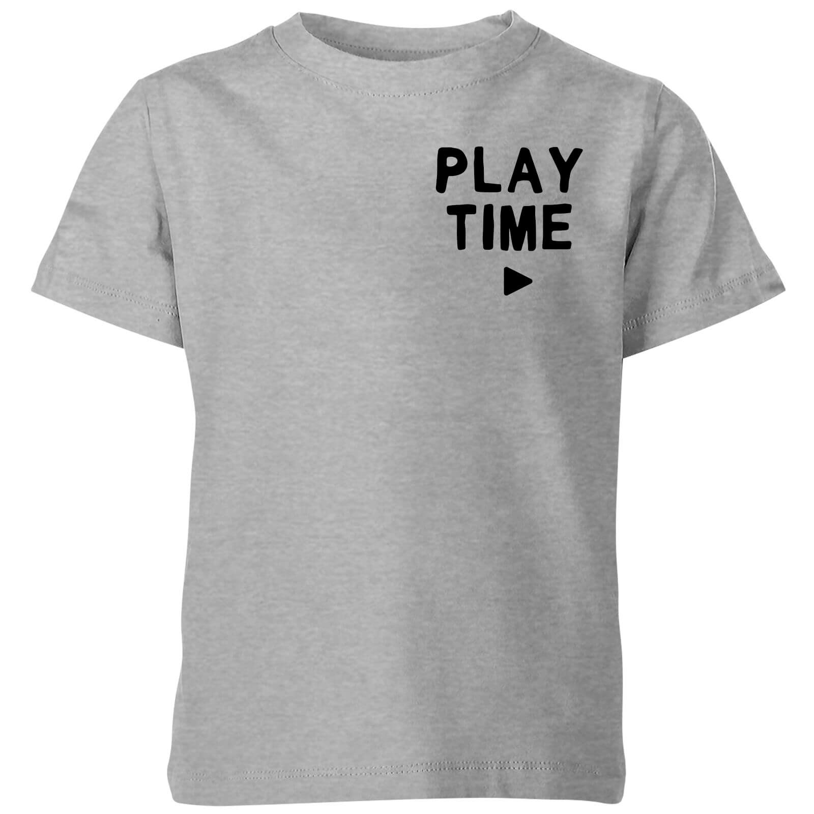 My Little Rascal Play Time Kids' T-Shirt - Grey - 3-4 Years - Grey