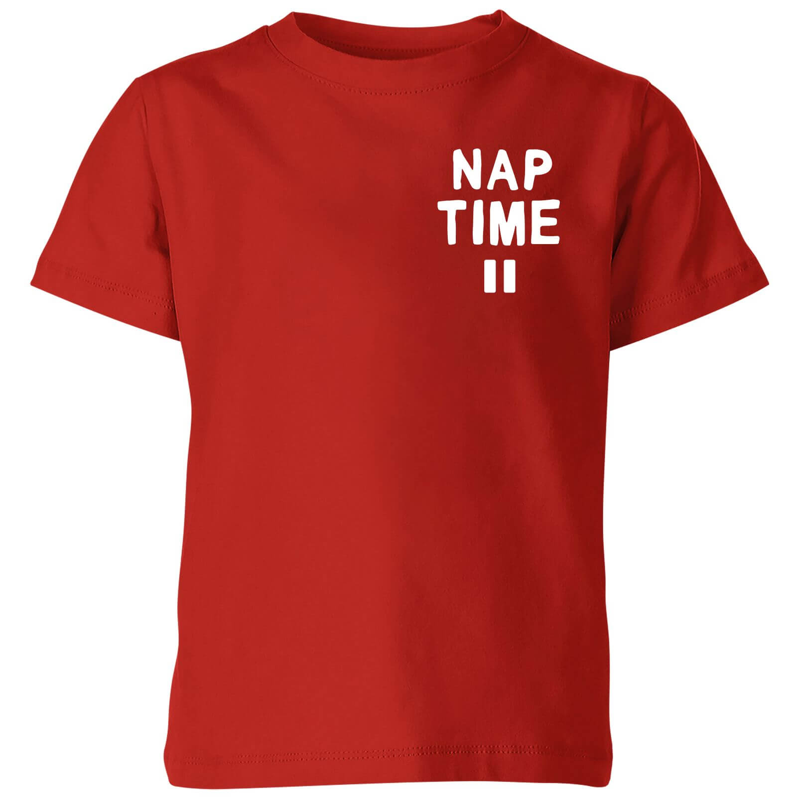 My Little Rascal Nap Time Kids' T-Shirt - Red - 3-4 Years - Red