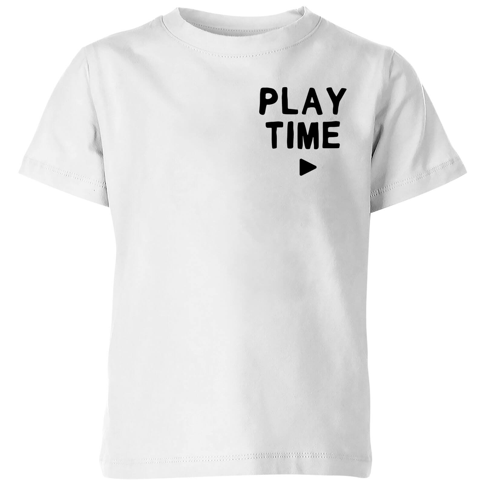 My Little Rascal Play Time Kids' T-Shirt - White - 5-6 Years - White