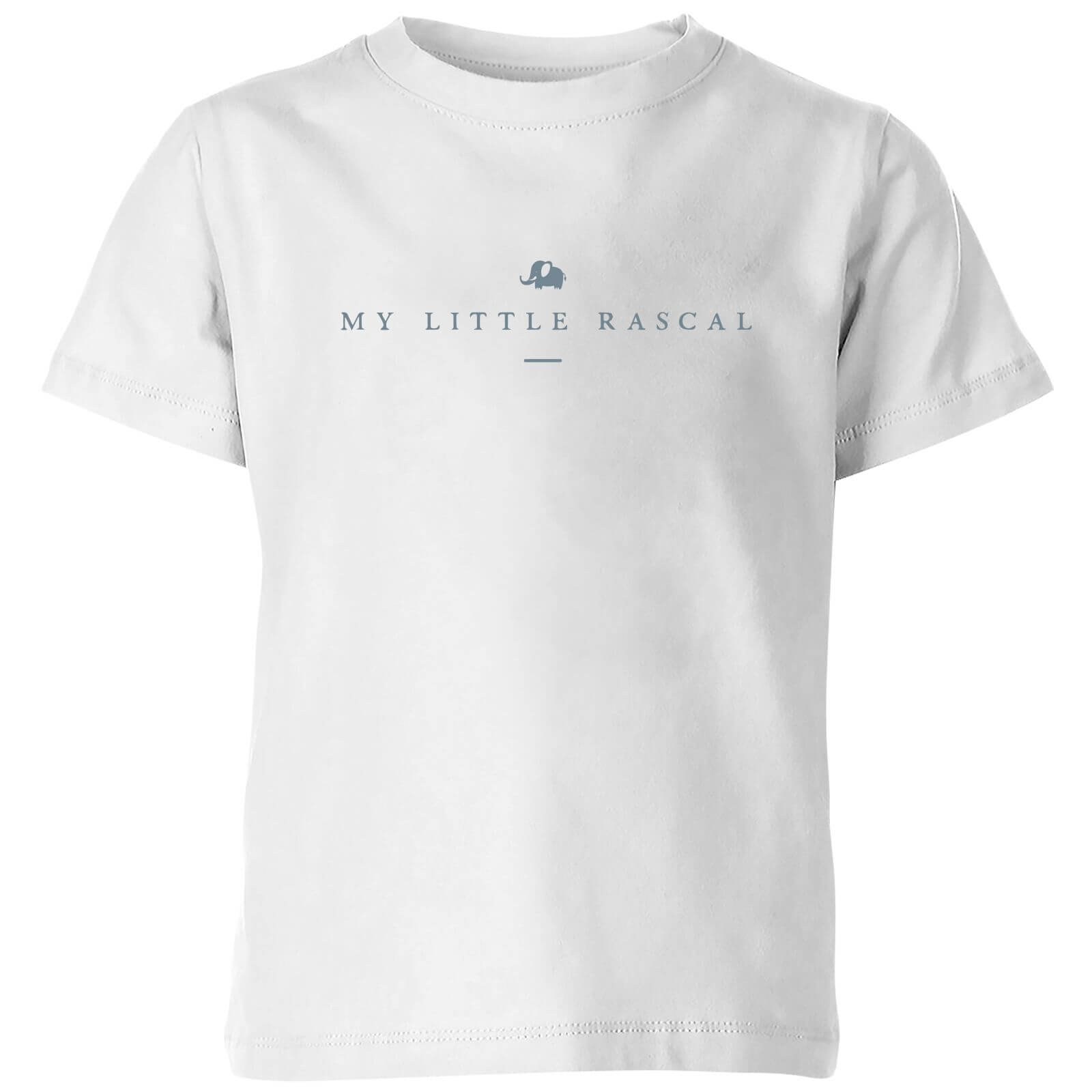 My Little Rascal Logo Kids' T-Shirt - White - 3-4 Years - White