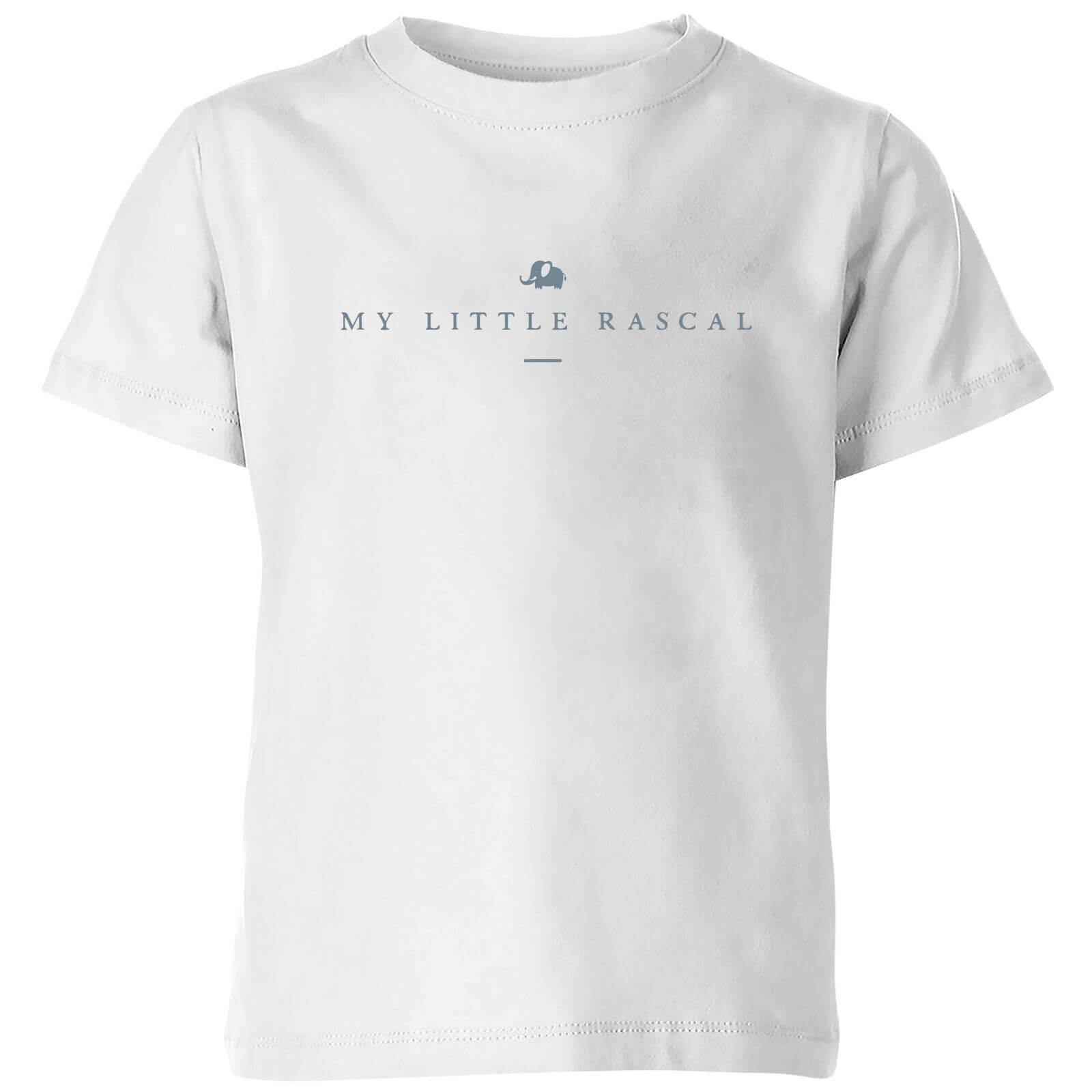 My Little Rascal Logo Kids' T-Shirt - White - 5-6 Years - White