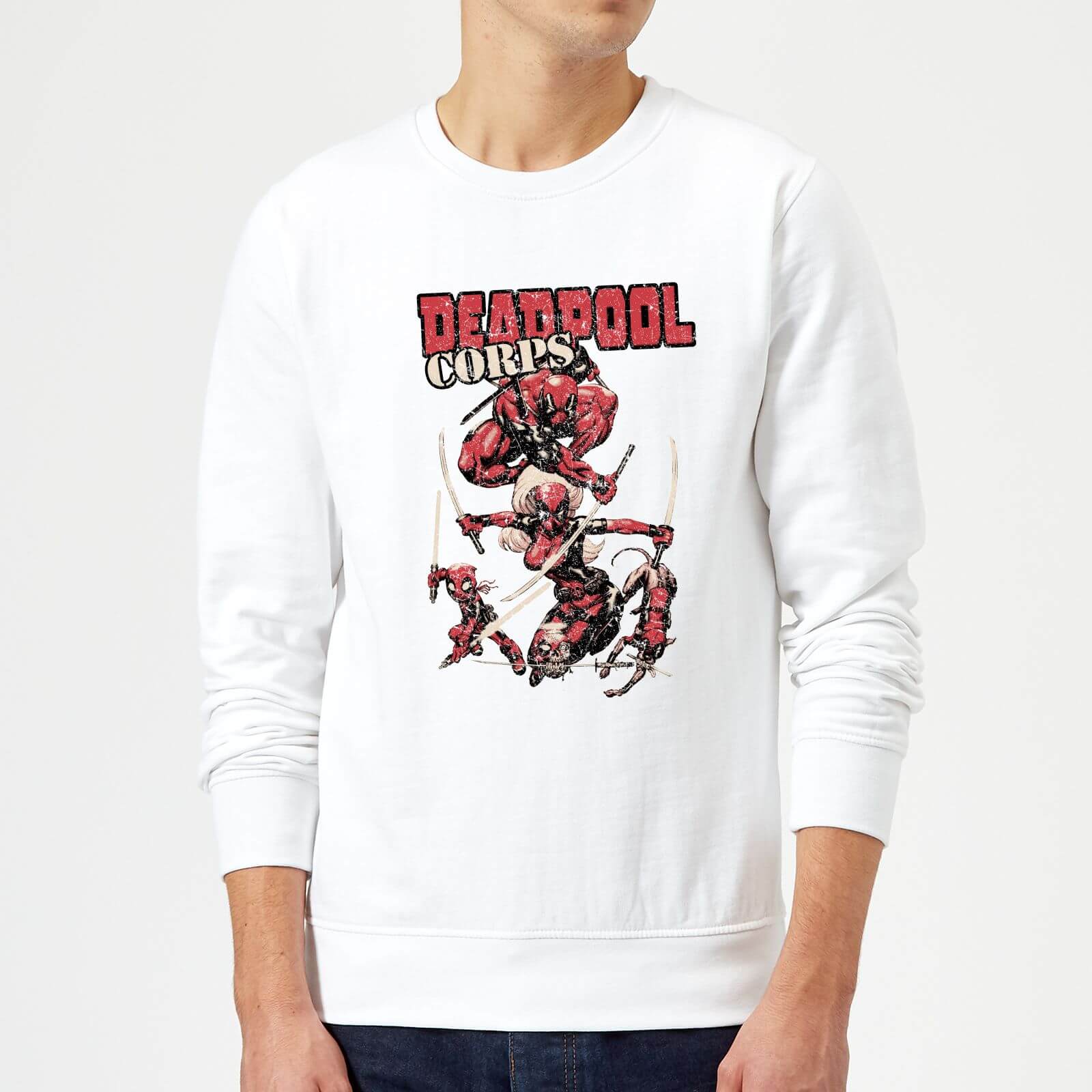 

Felpa Marvel Deadpool Family Corps - Bianco - L - Bianco