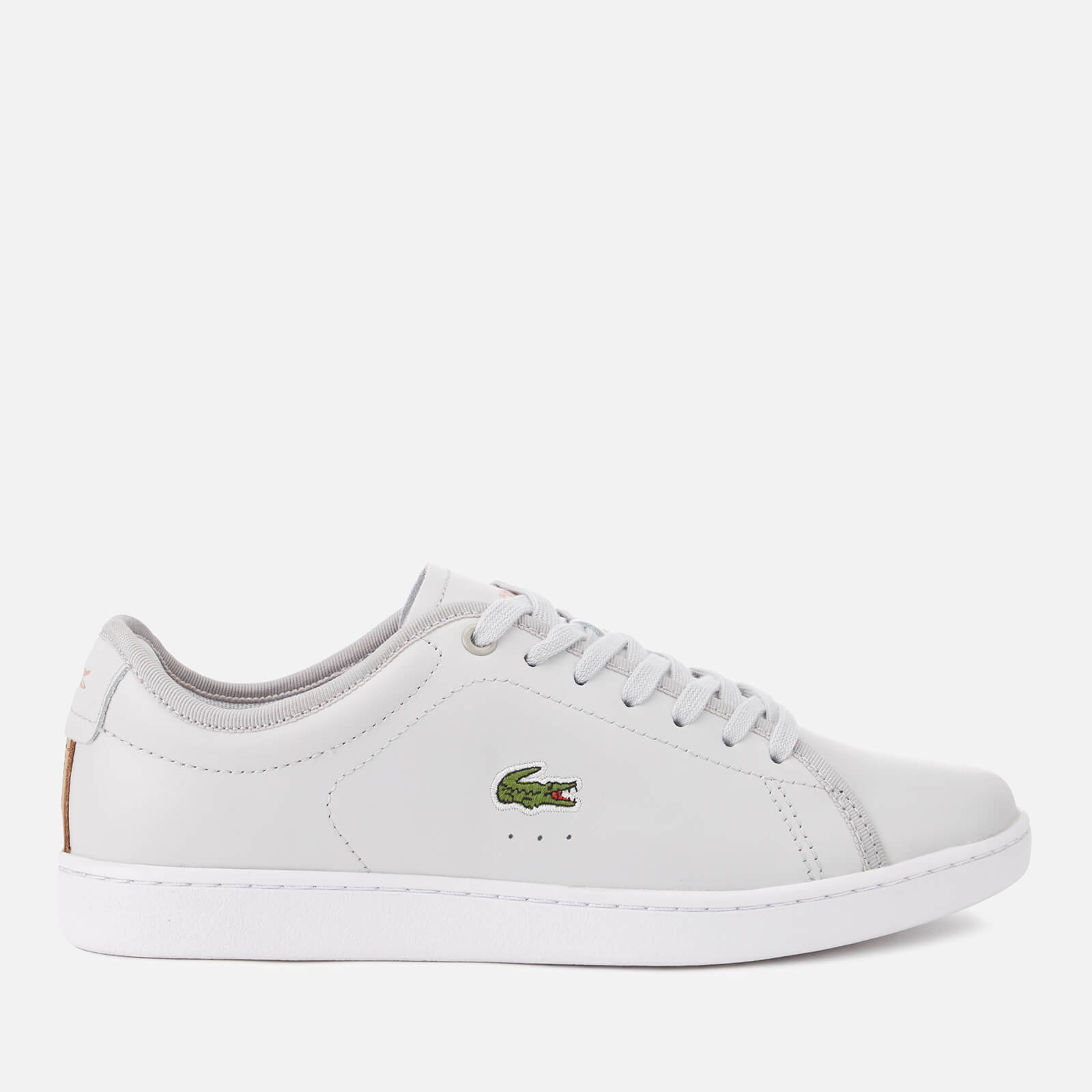 womens black lacoste trainers