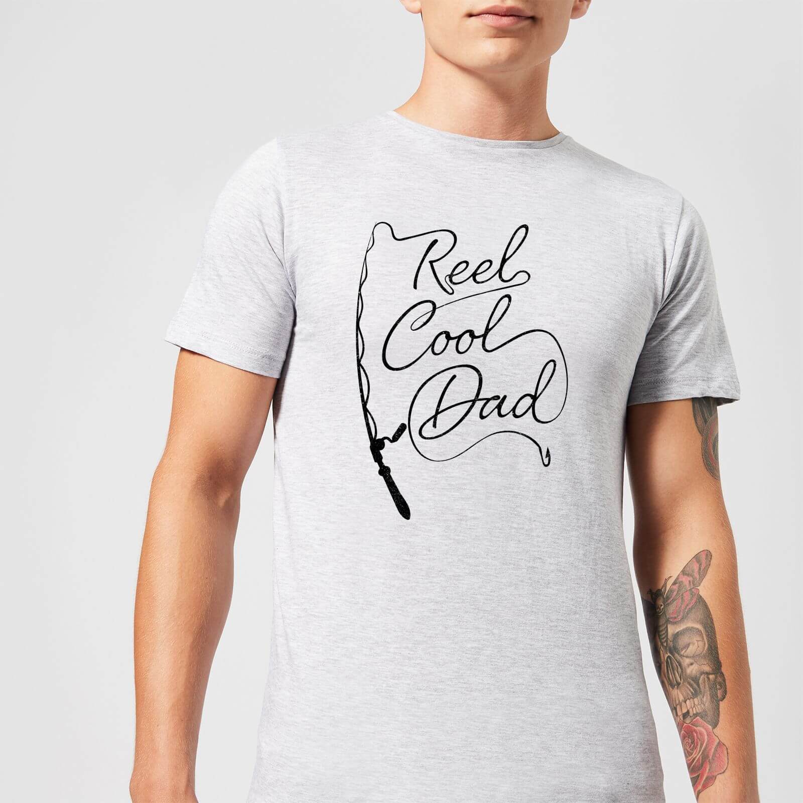 Reel Cool Dad Men's T-Shirt - Grey - 3XL - Gris