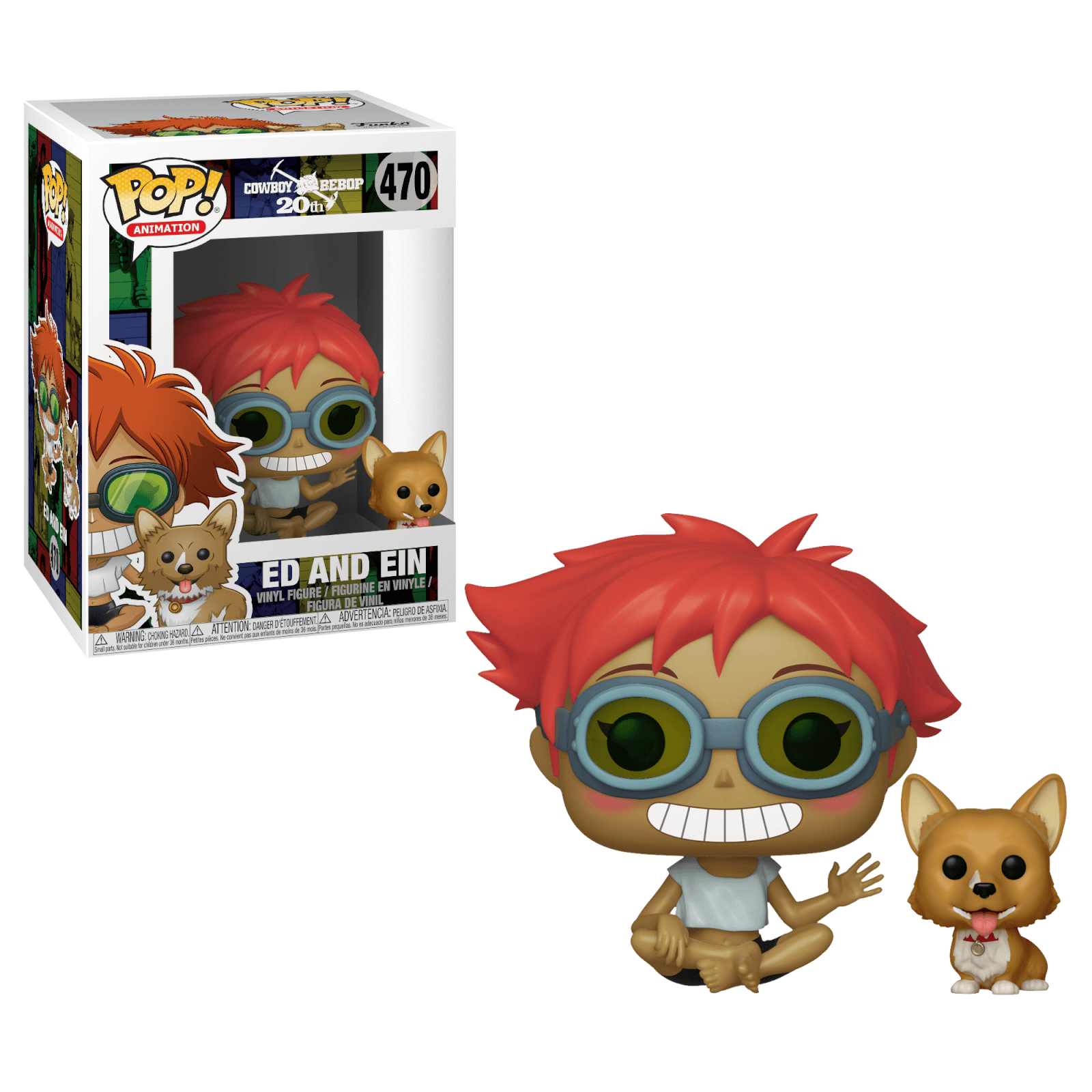 Cowboy Bebop Edward & Ein Pop! Vinyl Figure