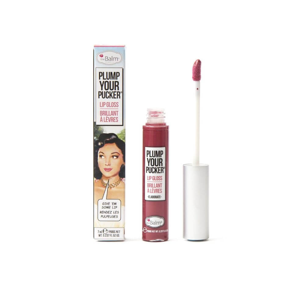 

theBalm Plump Your Pucker Lip Gloss (Various Shades) - Elaborate