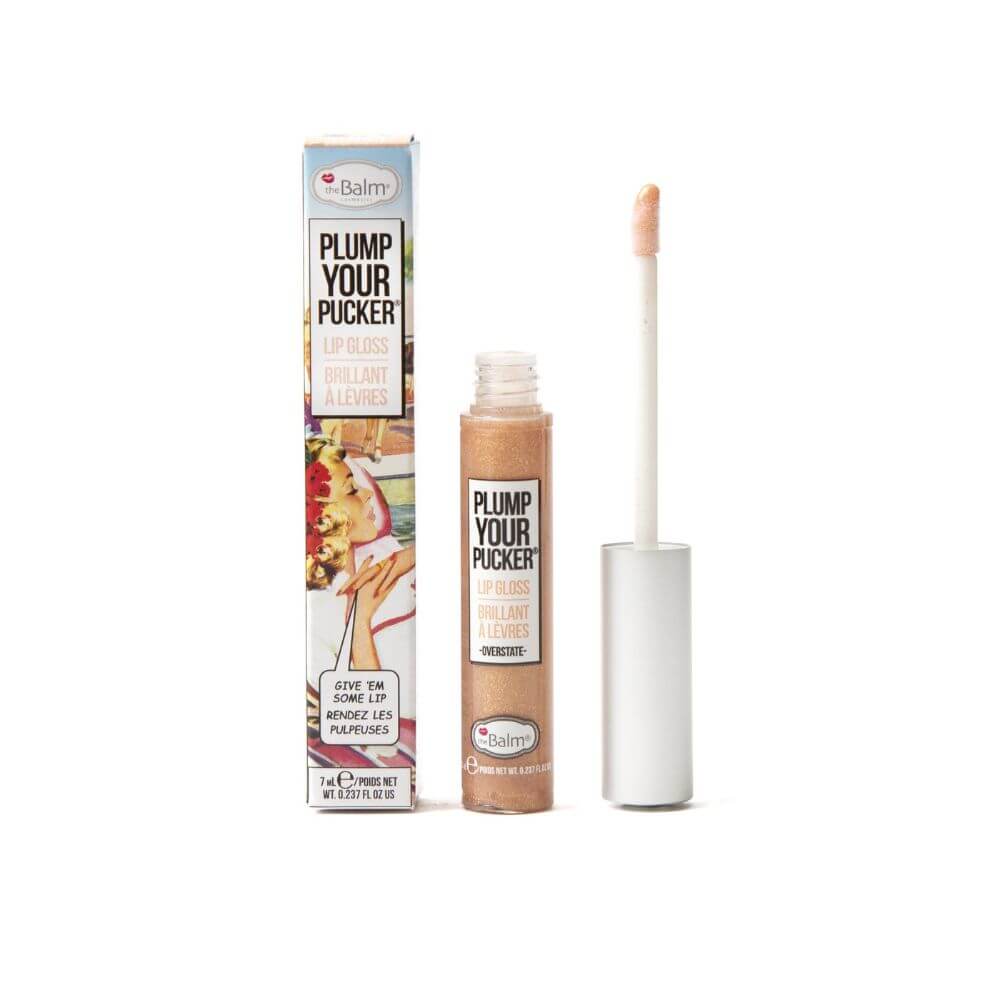 

theBalm Plump Your Pucker Lip Gloss (Various Shades) - Overstate