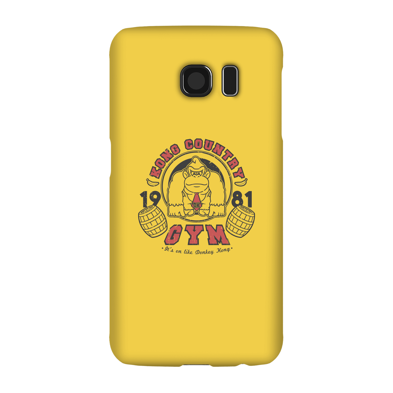 Nintendo Donkey Kong Gym Phone Case - Samsung S6 - Snap Case - Matte