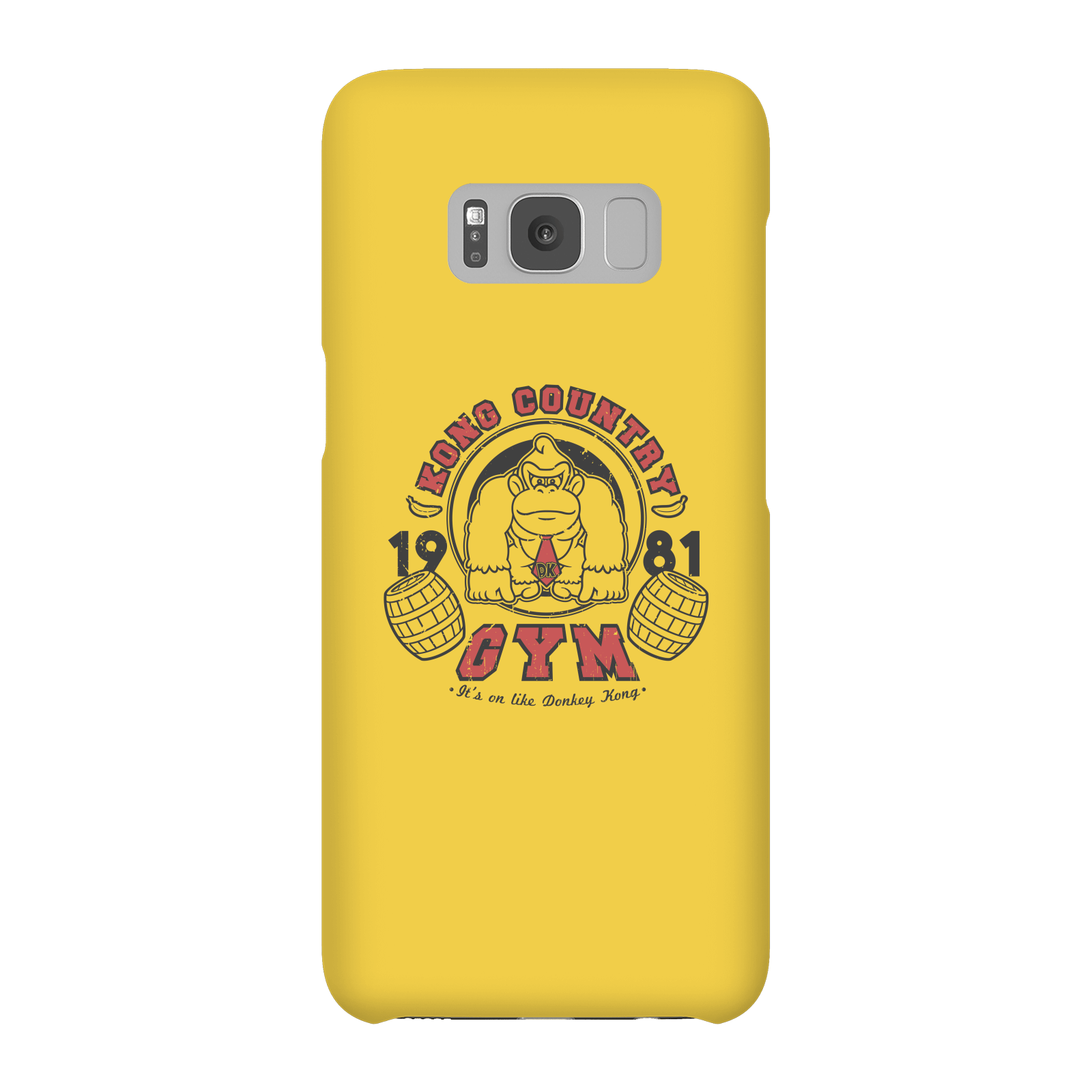 Nintendo Donkey Kong Gym Phone Case - Samsung S8 - Snap Case - Gloss