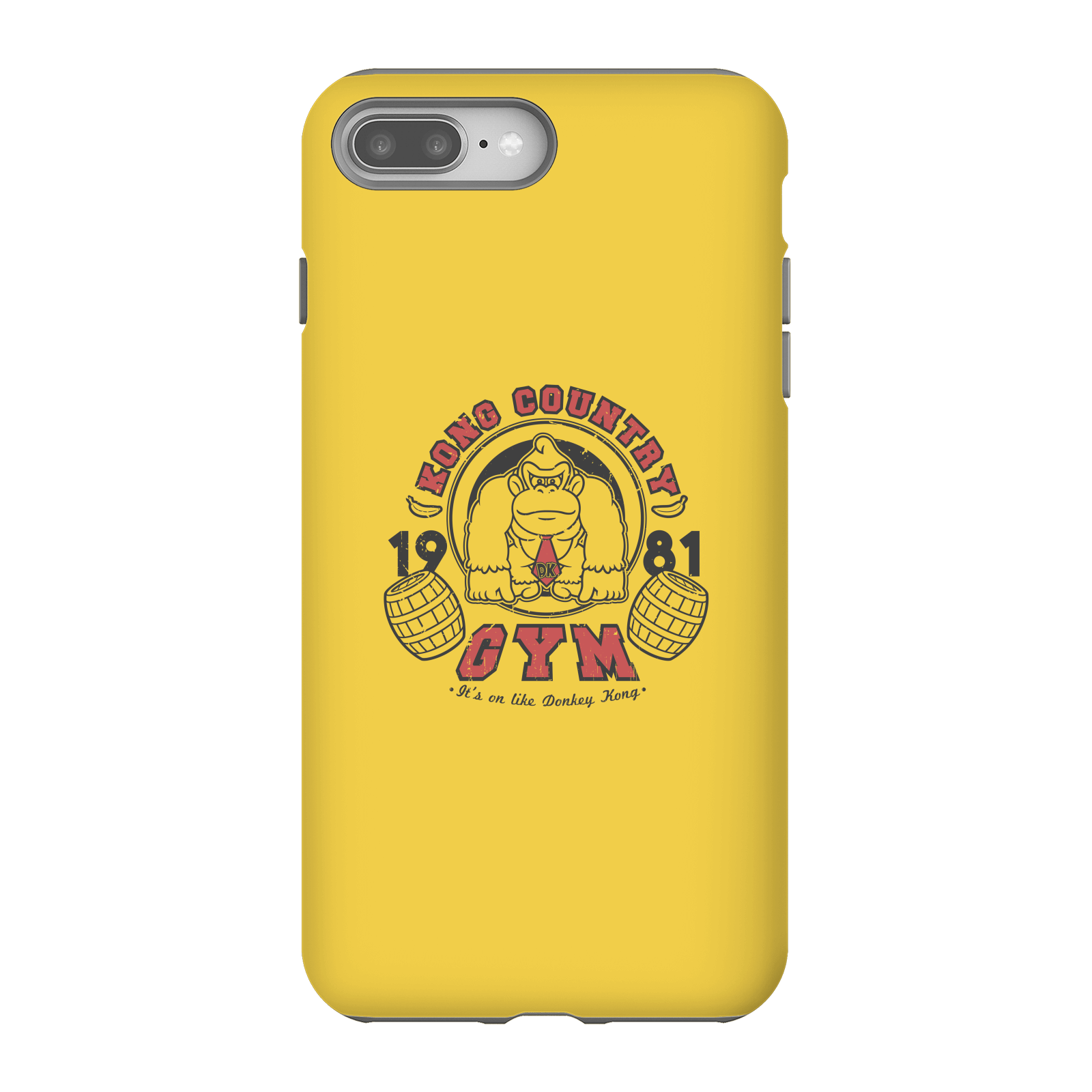Nintendo Donkey Kong Gym Phone Case - iPhone 8 Plus - Tough Case - Gloss
