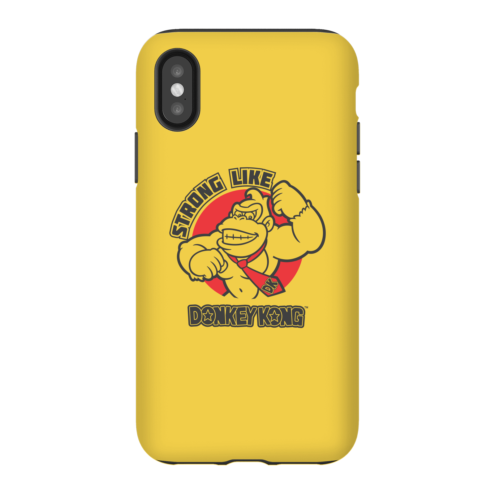 Nintendo Donkey Kong Strong Like Donkey Kong Phone Case - iPhone X - Tough Case - Matte