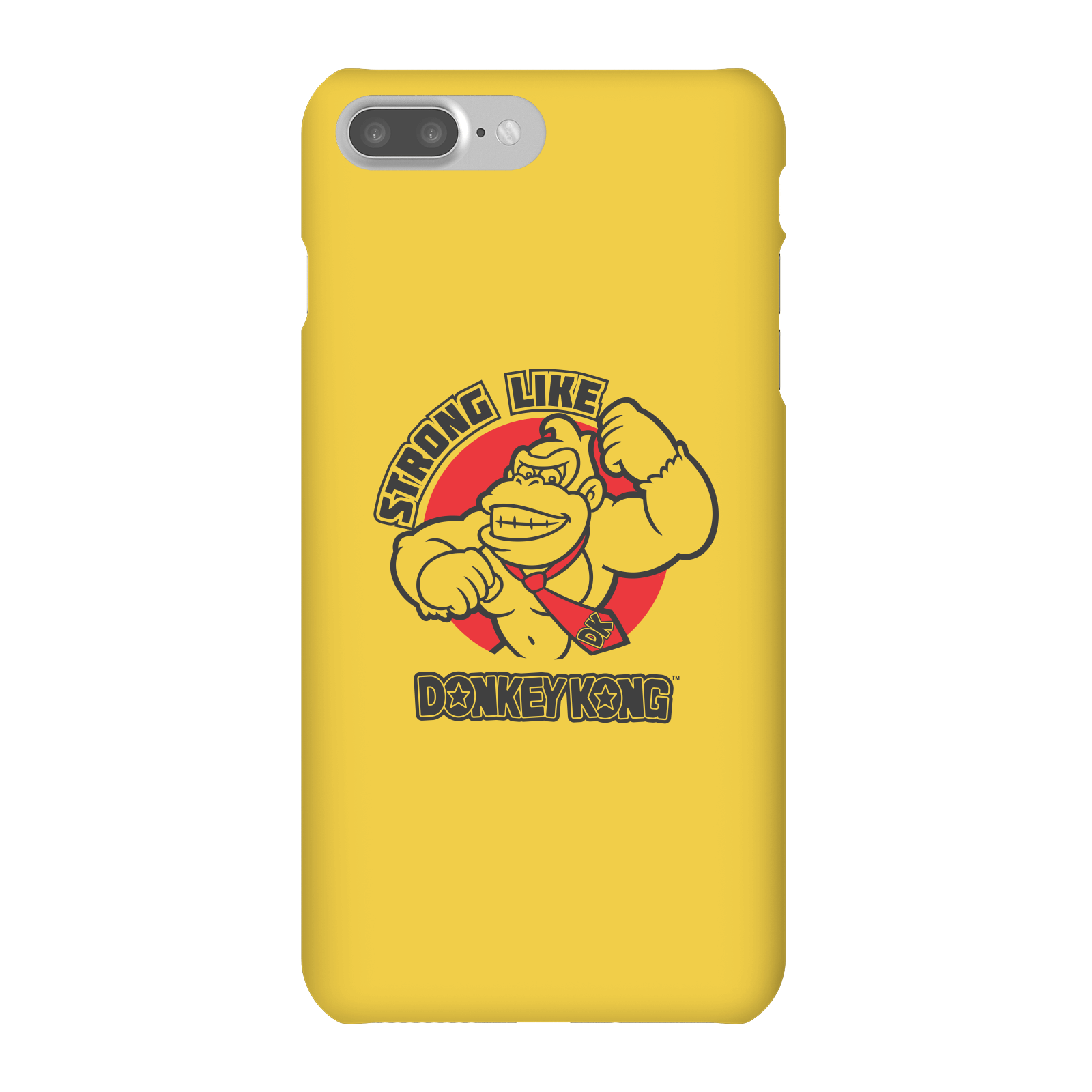 Nintendo Donkey Kong Strong Like Donkey Kong Phone Case - iPhone 7 Plus - Snap Case - Gloss