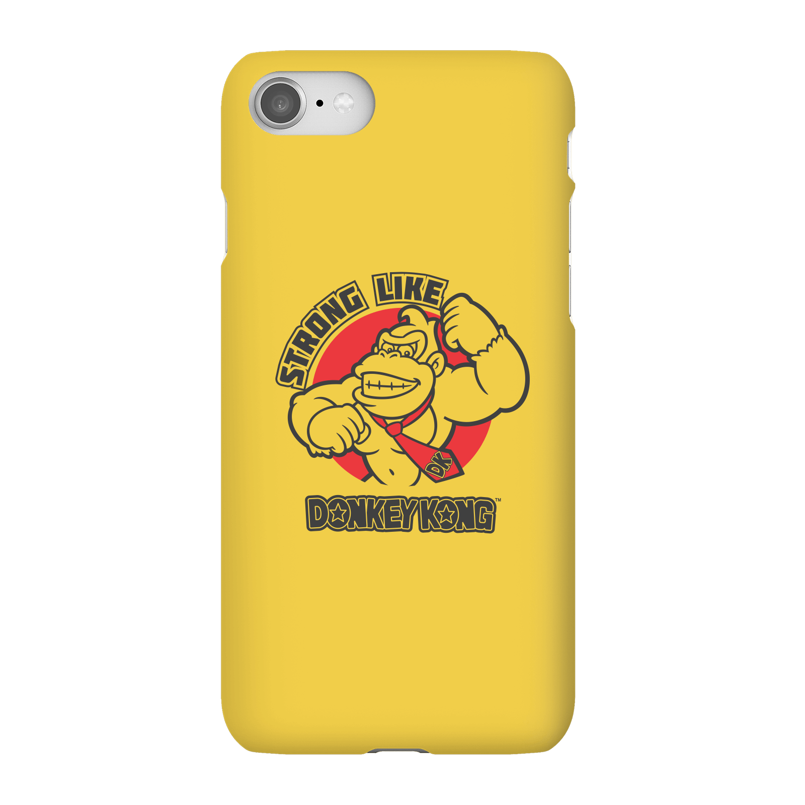 Nintendo Donkey Kong Strong Like Donkey Kong Phone Case - iPhone 8 - Snap Case - Gloss