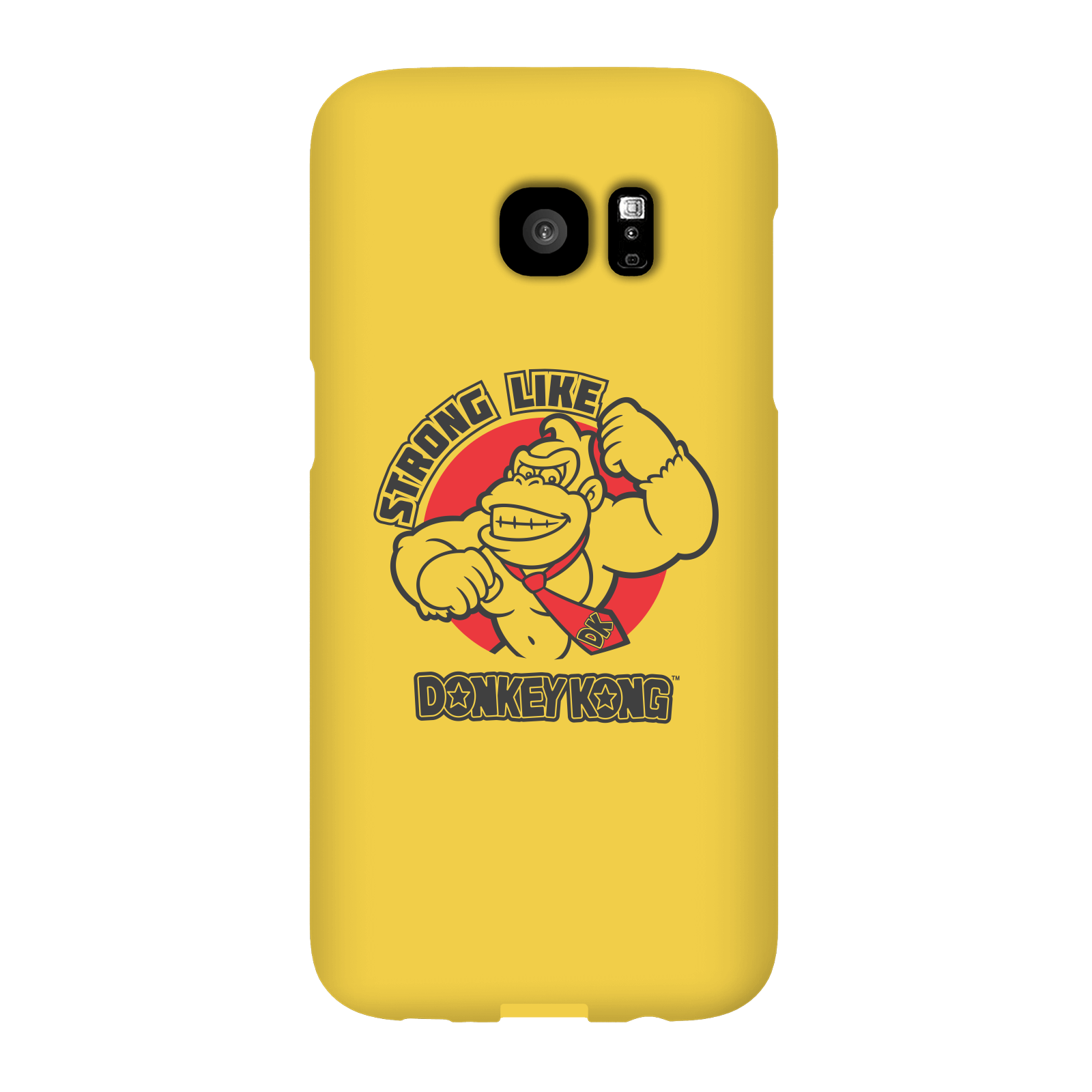 Nintendo Donkey Kong Strong Like Donkey Kong Phone Case - Samsung S7 Edge - Snap Case - Gloss