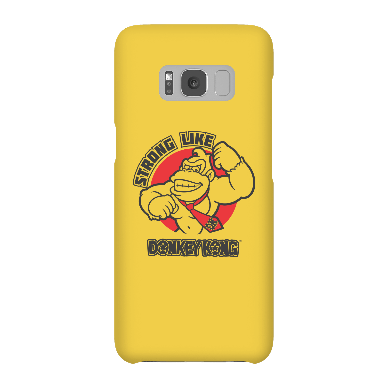 Nintendo Donkey Kong Strong Like Donkey Kong Phone Case - Samsung S8 - Snap Case - Gloss