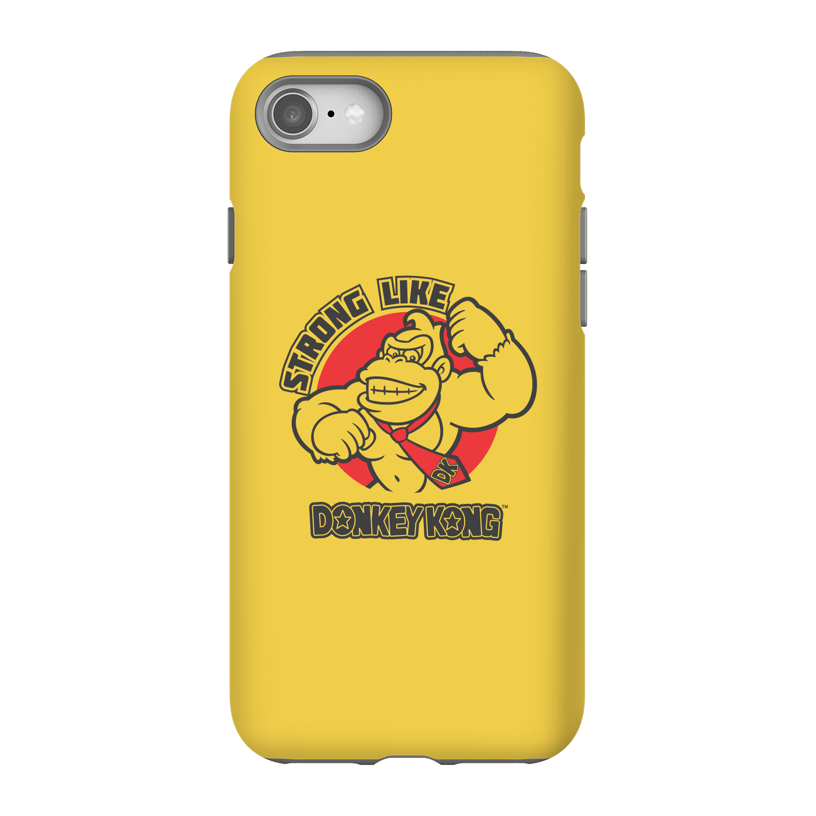 Nintendo Donkey Kong Strong Like Donkey Kong Phone Case - iPhone 8 - Tough Case - Gloss