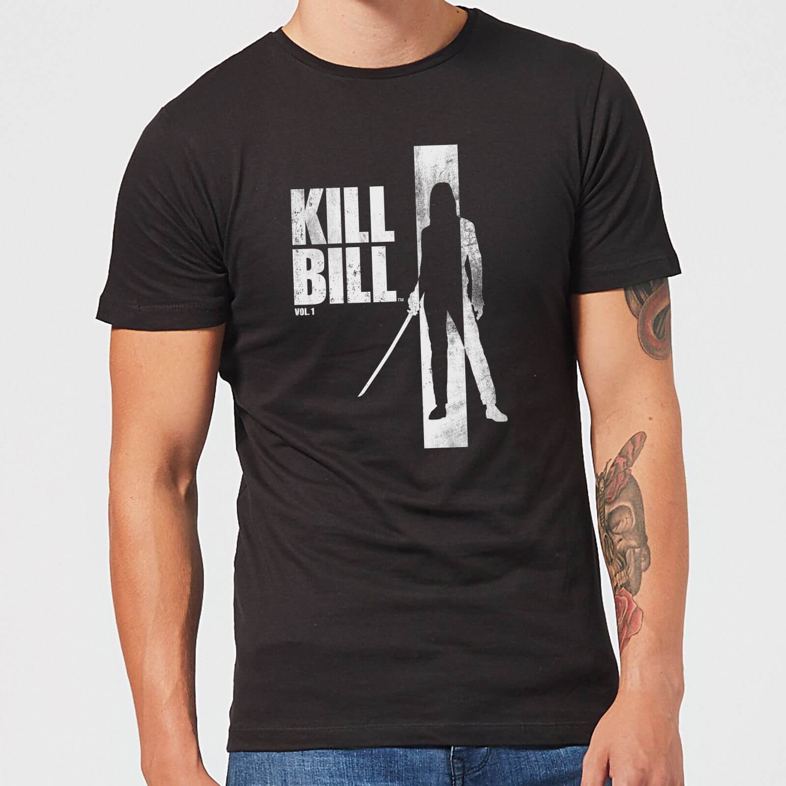 Kill Bill Silhouette Men's T-Shirt - Black - 3XL