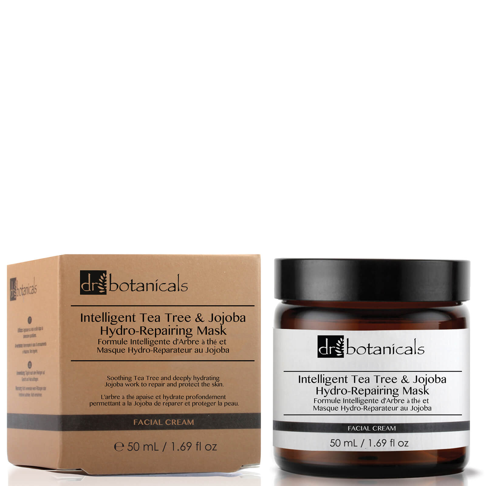 

Dr Botanicals Tea Tree and Jojoba Hydro-Repairing Mask 50ml