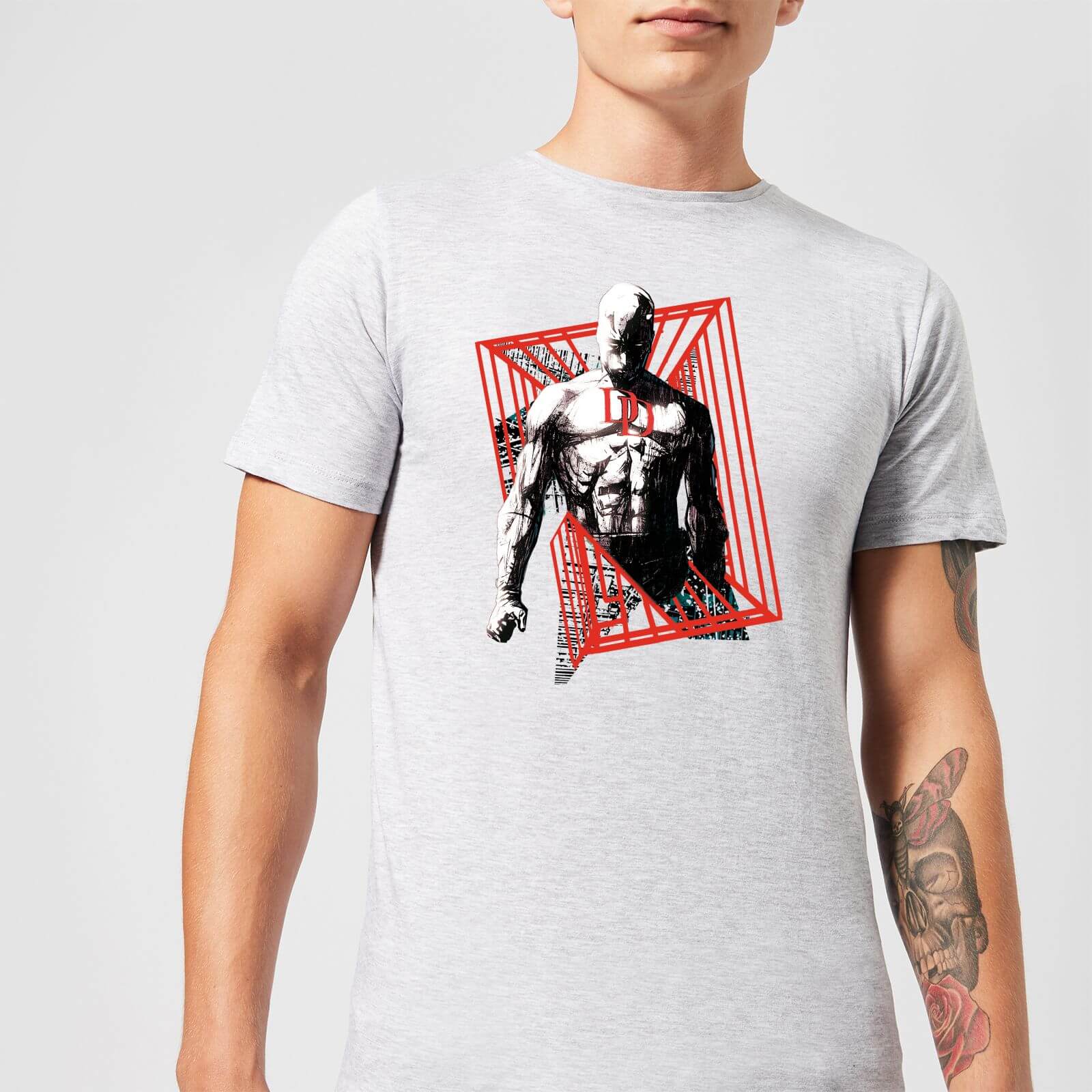 

T-Shirt Homme Daredevil Cage - Marvel Knights - Gris - L