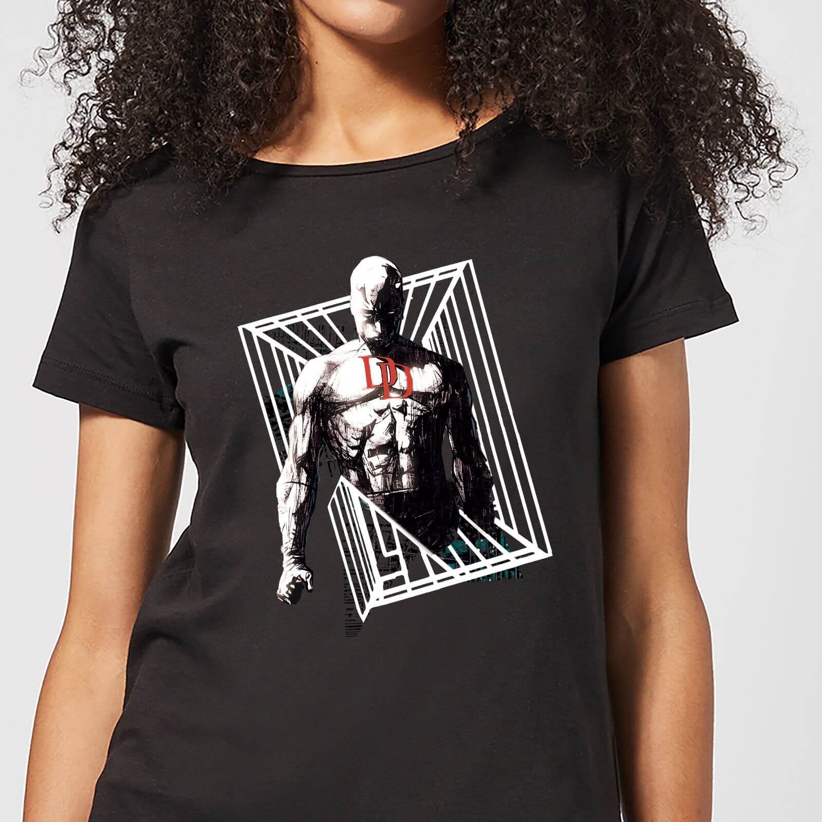 

Marvel Knights Daredevil Cage T-Shirt Donna - Nero - S - Nero