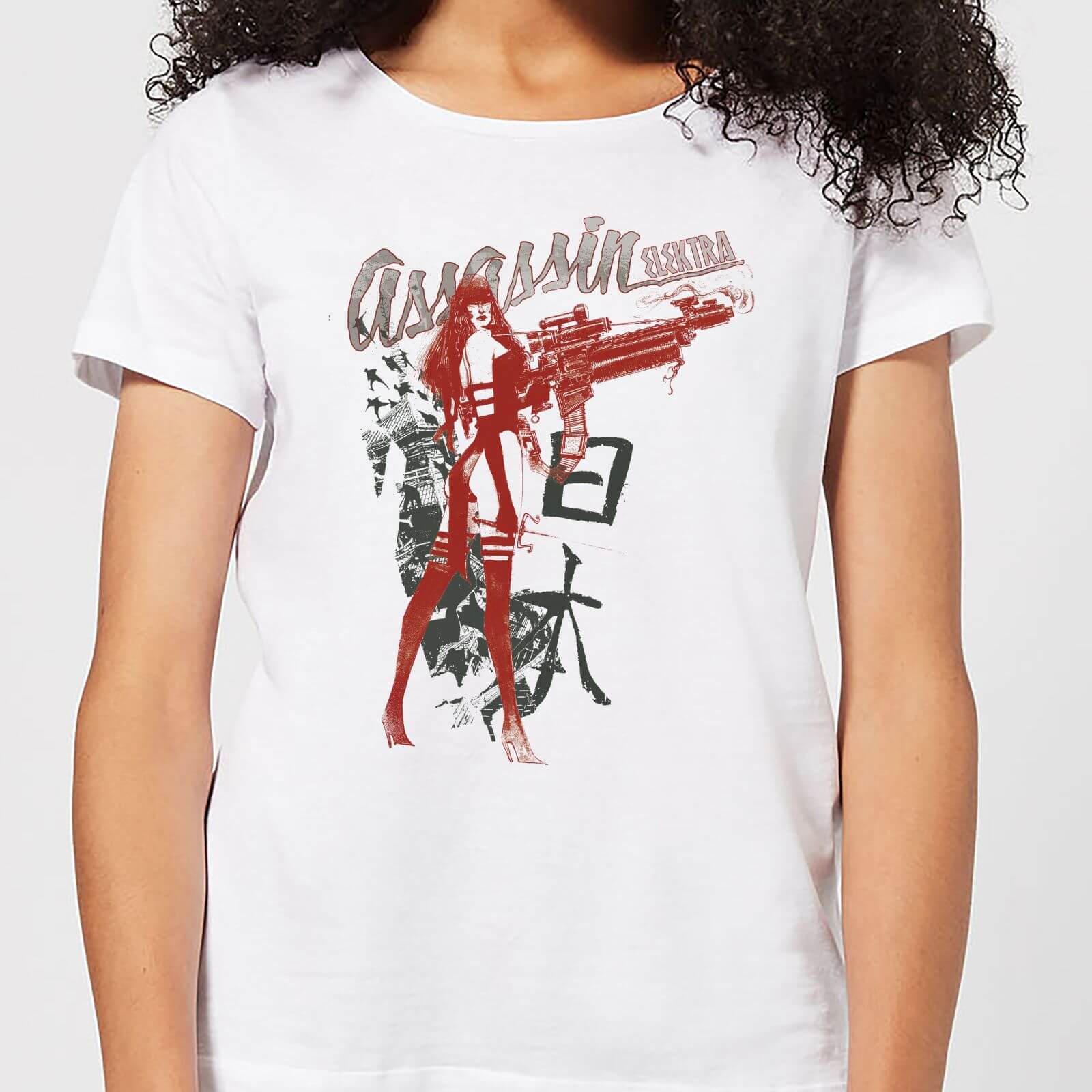 

T-Shirt Marvel Knights Elektra Assassin - Bianco - Donna - M - Bianco