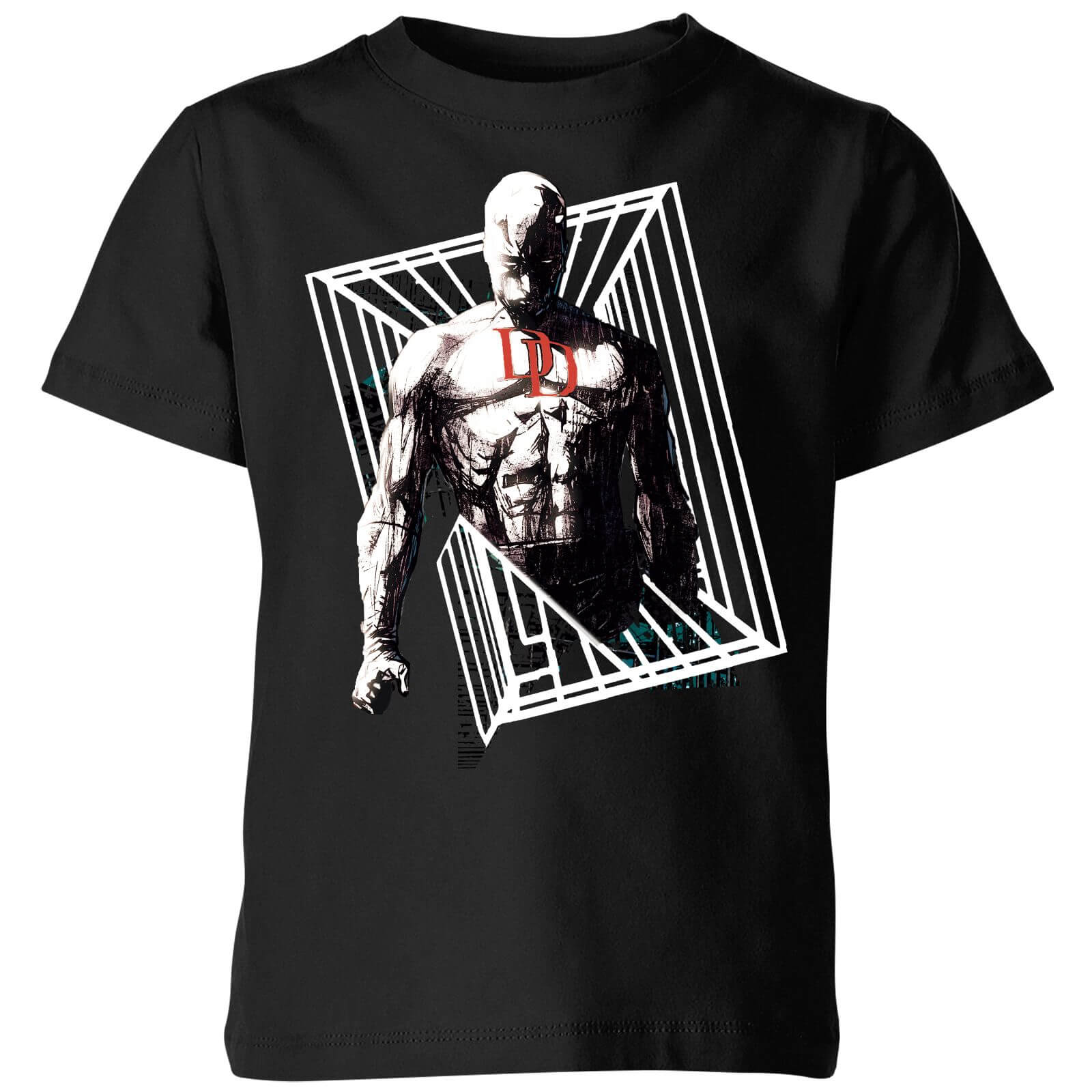 

T-Shirt Marvel Knights Daredevil Cage - Nero - Bambini - 3-4 Anni - Nero