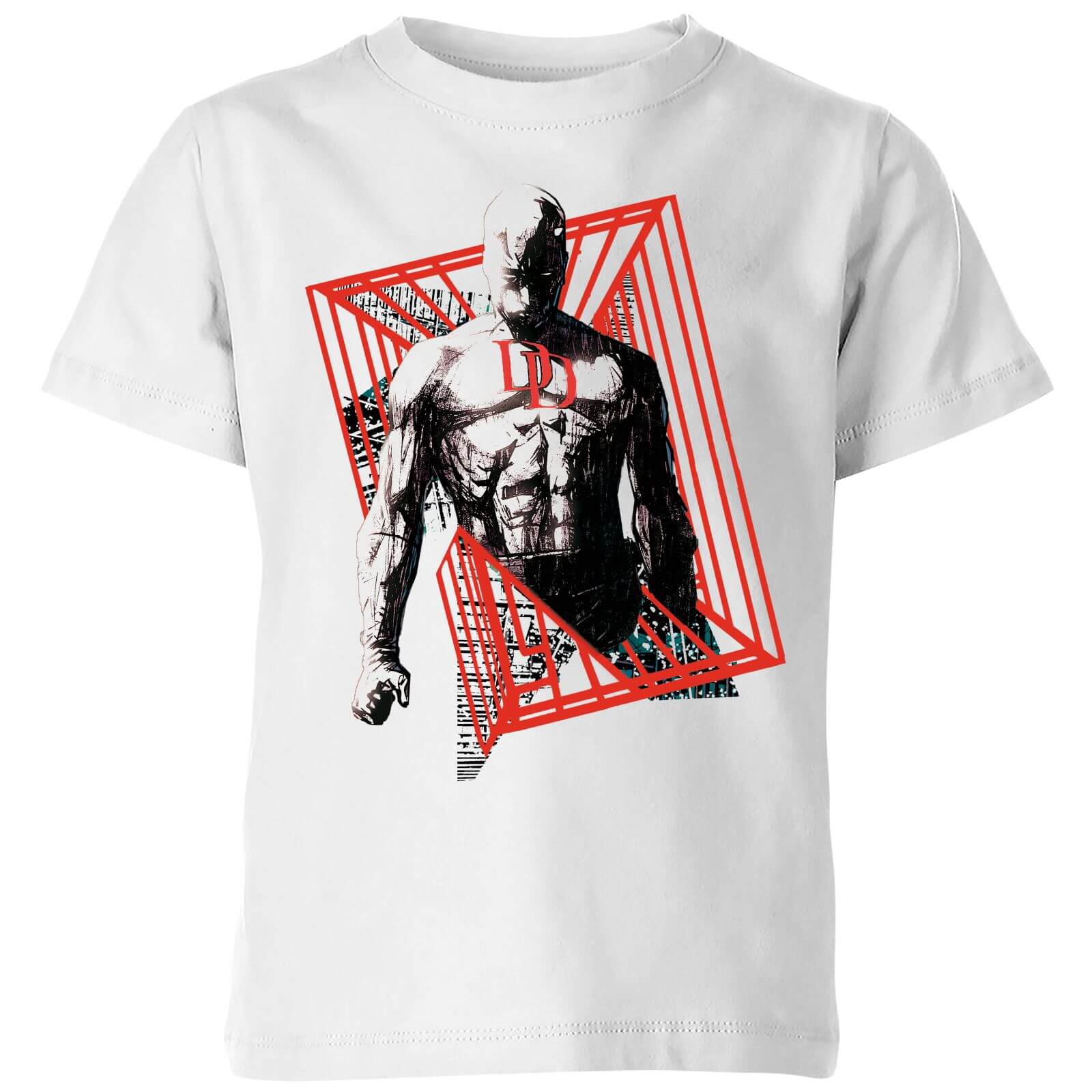 

T-Shirt Marvel Knights Daredevil Cage - Bianco - Bambini - 7-8 Anni - Bianco