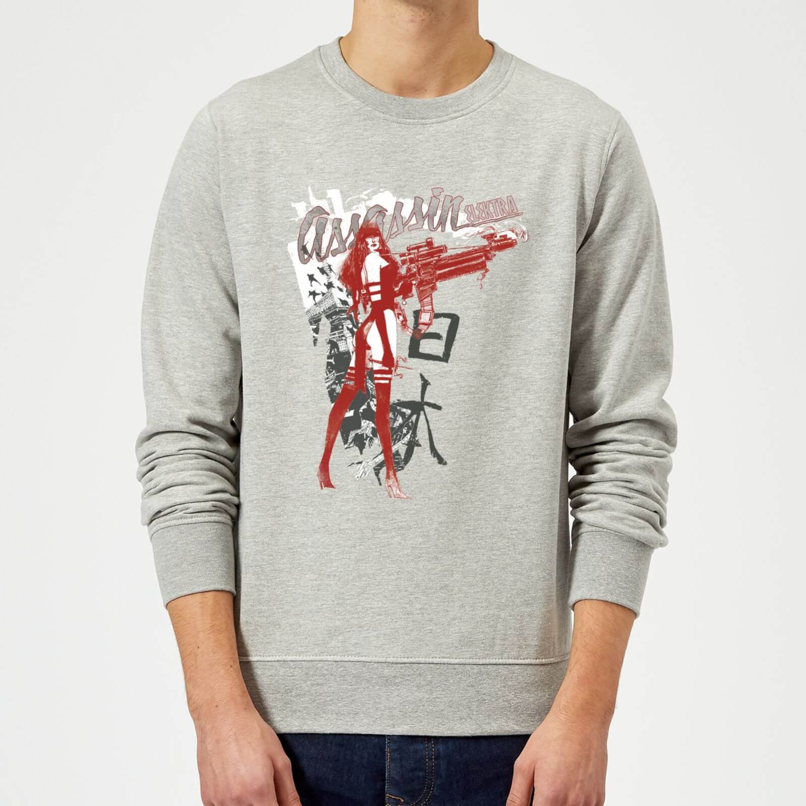 OfferteWeb.click 61-felpa-marvel-knights-elektra-assassin-grigio-s-grigio
