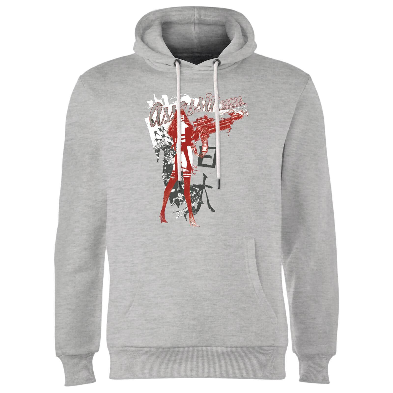OfferteWeb.click 44-felpa-con-cappuccio-marvel-knights-elektra-assassin-grigio