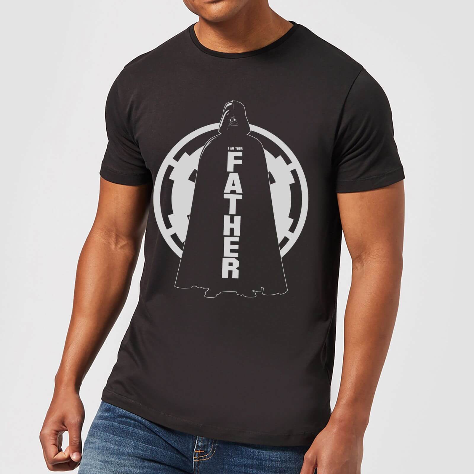 Star Wars Darth Vader Father Imperial Men's T-Shirt - Black - M