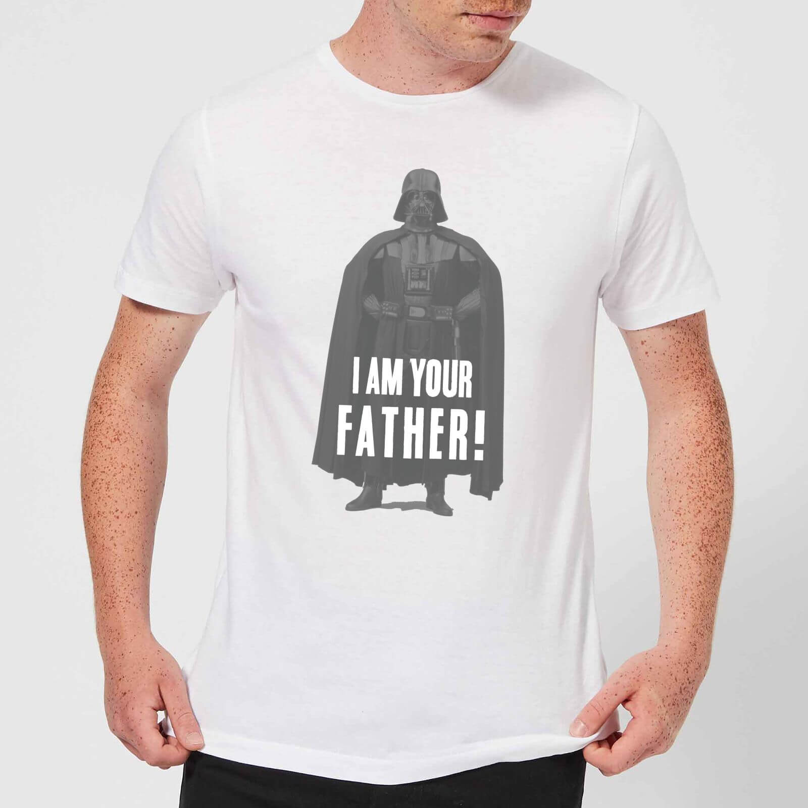 Star Wars Darth Vader I Am Your Father Pose Men's T-Shirt - White - 3XL - White