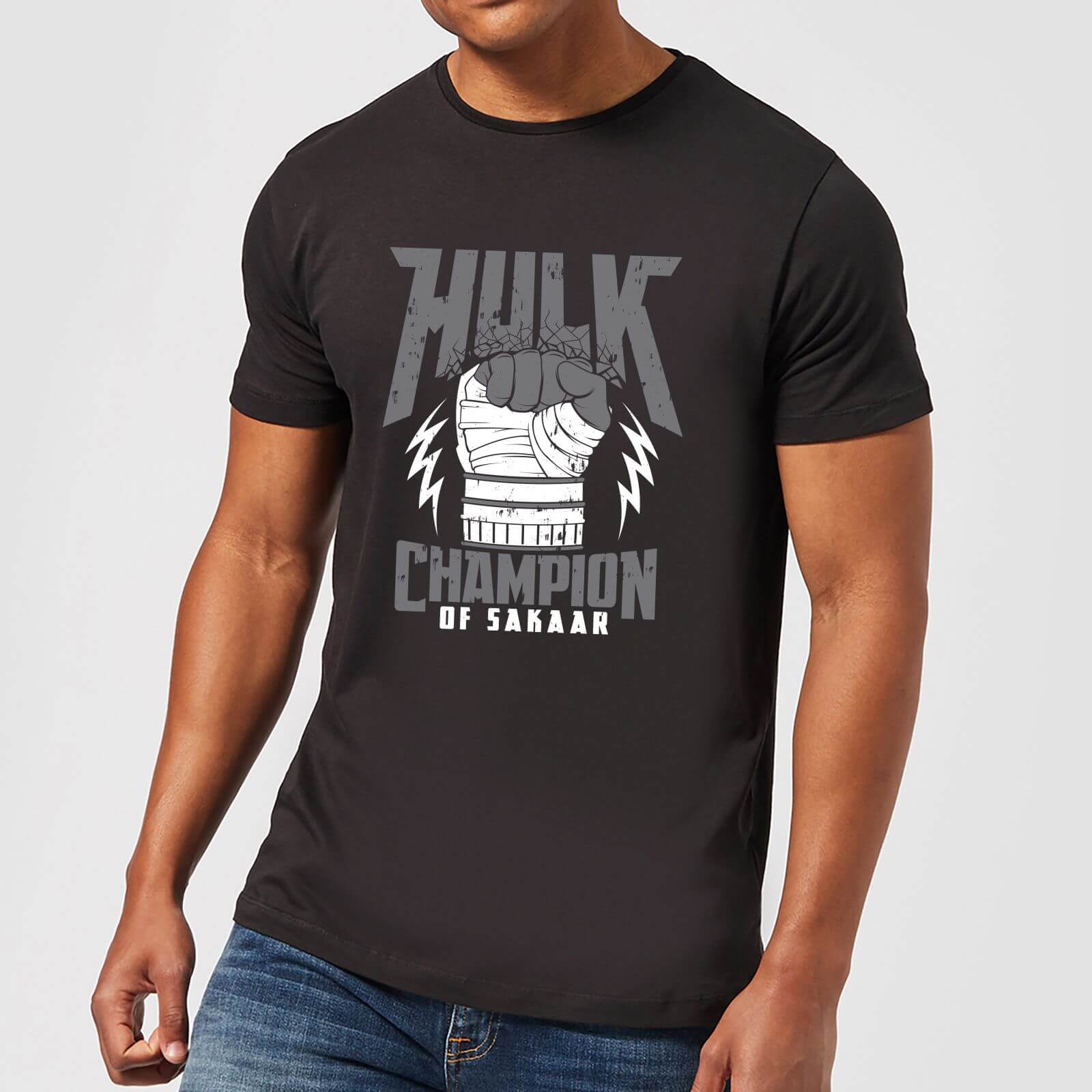 

Marvel Thor Ragnarok Hulk Champion T-Shirt Uomo - Nero - XXL
