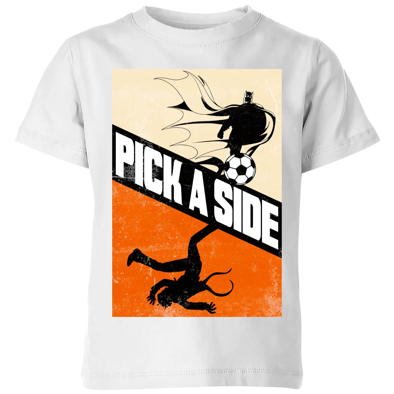 OfferteWeb.click 58-dc-batman-football-pick-a-side-kids-t-shirt-white-5-6