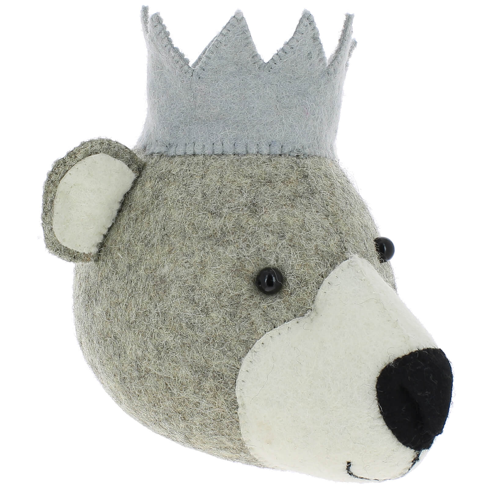 Fiona Walker England Mini Bear Wall Hanging Head
