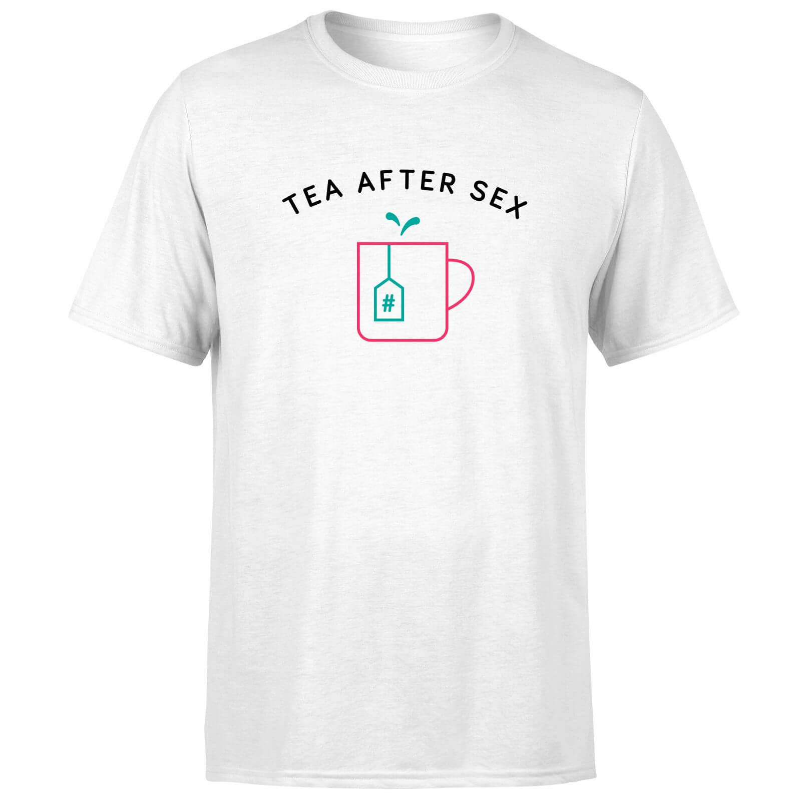 Tea After Sex Men's T-Shirt - White - 3XL - Blanc